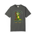 Rock That Smile Crocodile Adult Tee – Fun Graphic Crocodile Shirt