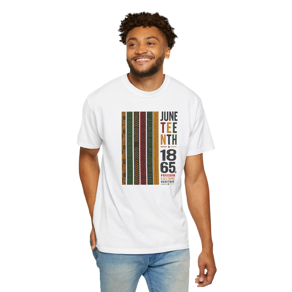 Juneteenth Heritage Stripes Tee