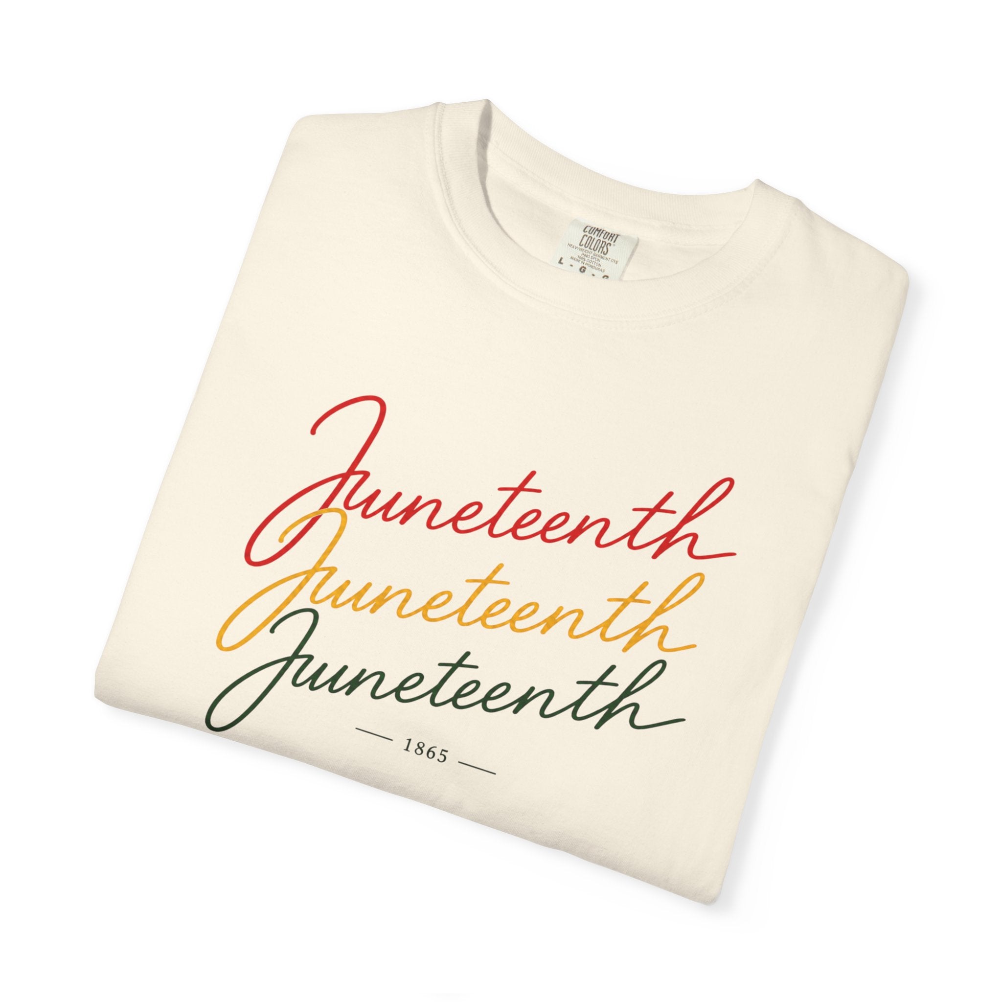 Juneteenth Script T-Shirt — Juneteenth Celebration Tee