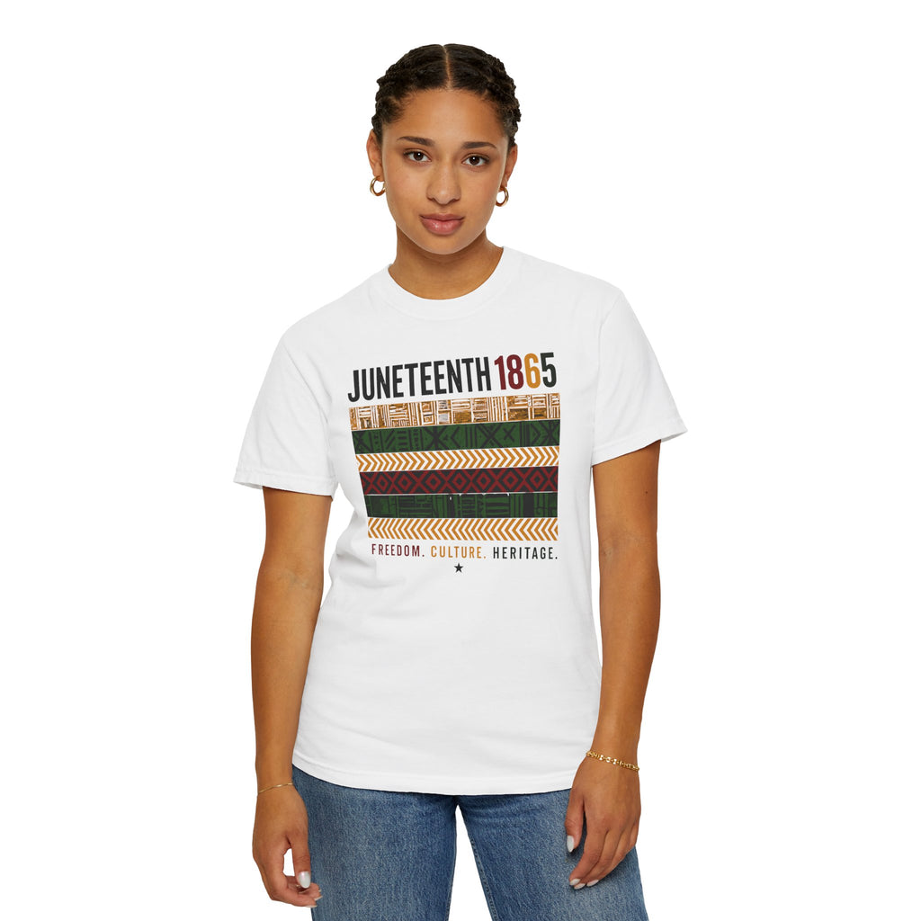 Juneteenth 1865 Graphic T-Shirt — Freedom, Culture & Heritage Tee