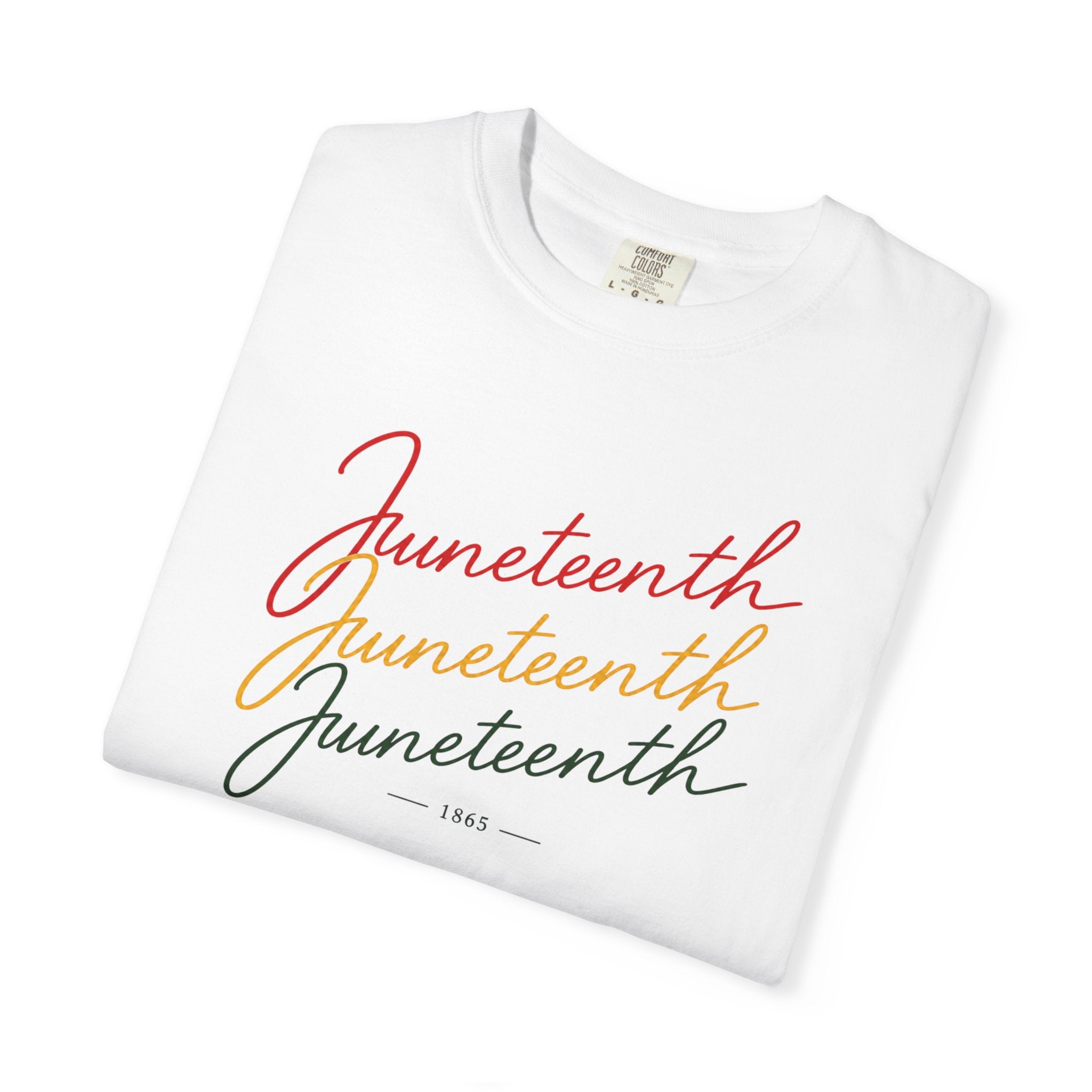 Juneteenth Script T-Shirt — Juneteenth Celebration Tee