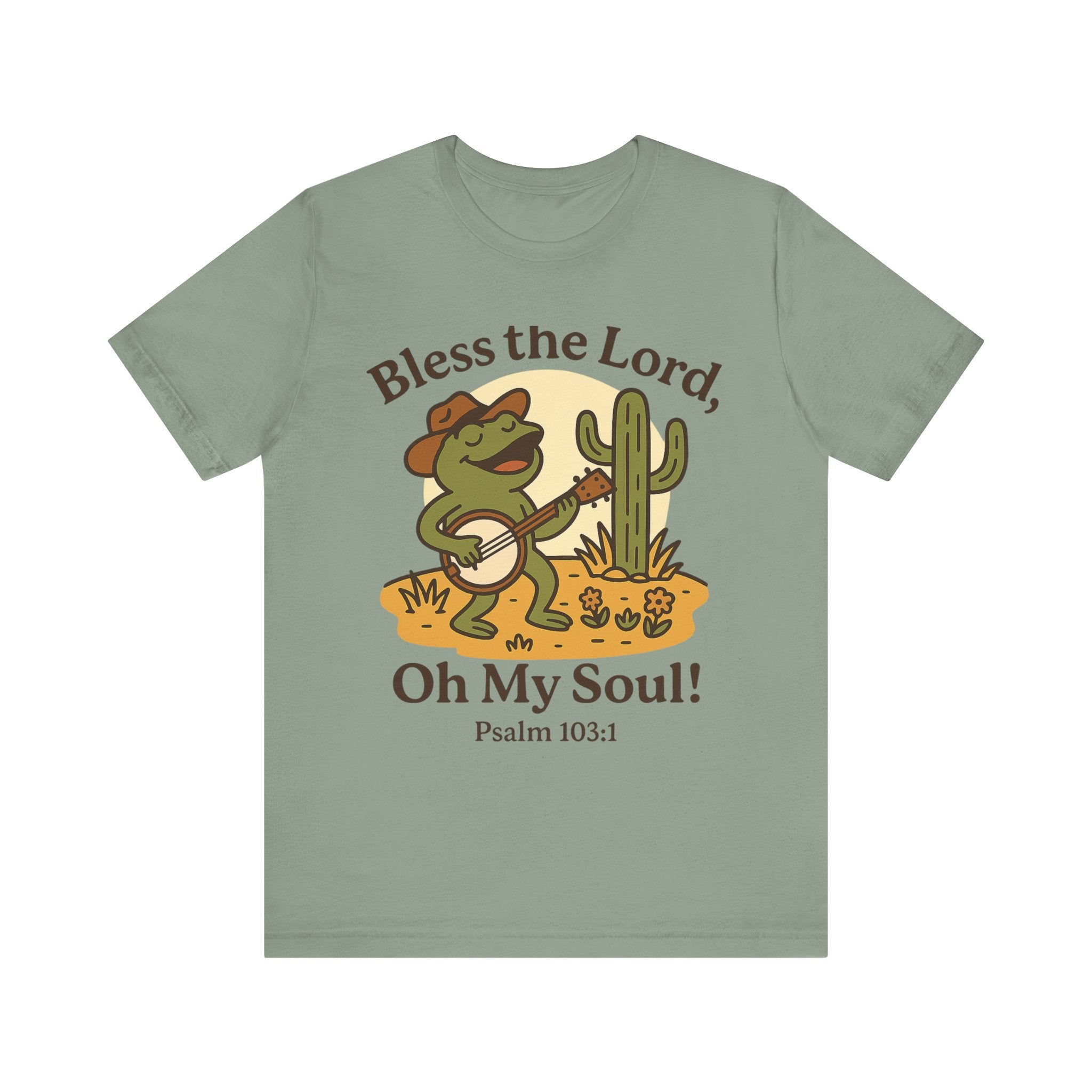 Frog: Bless the Lord Oh My Soul Tee