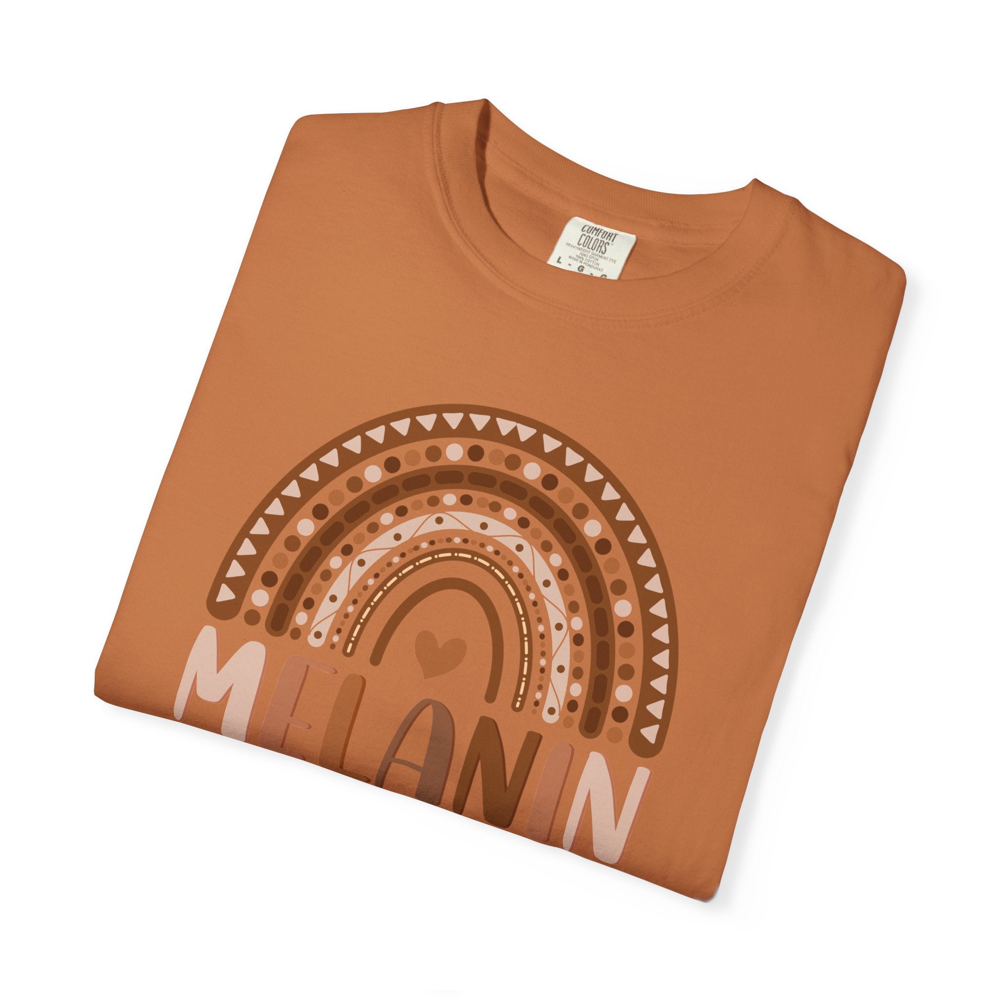 Melanin Glow Rainbow Tee