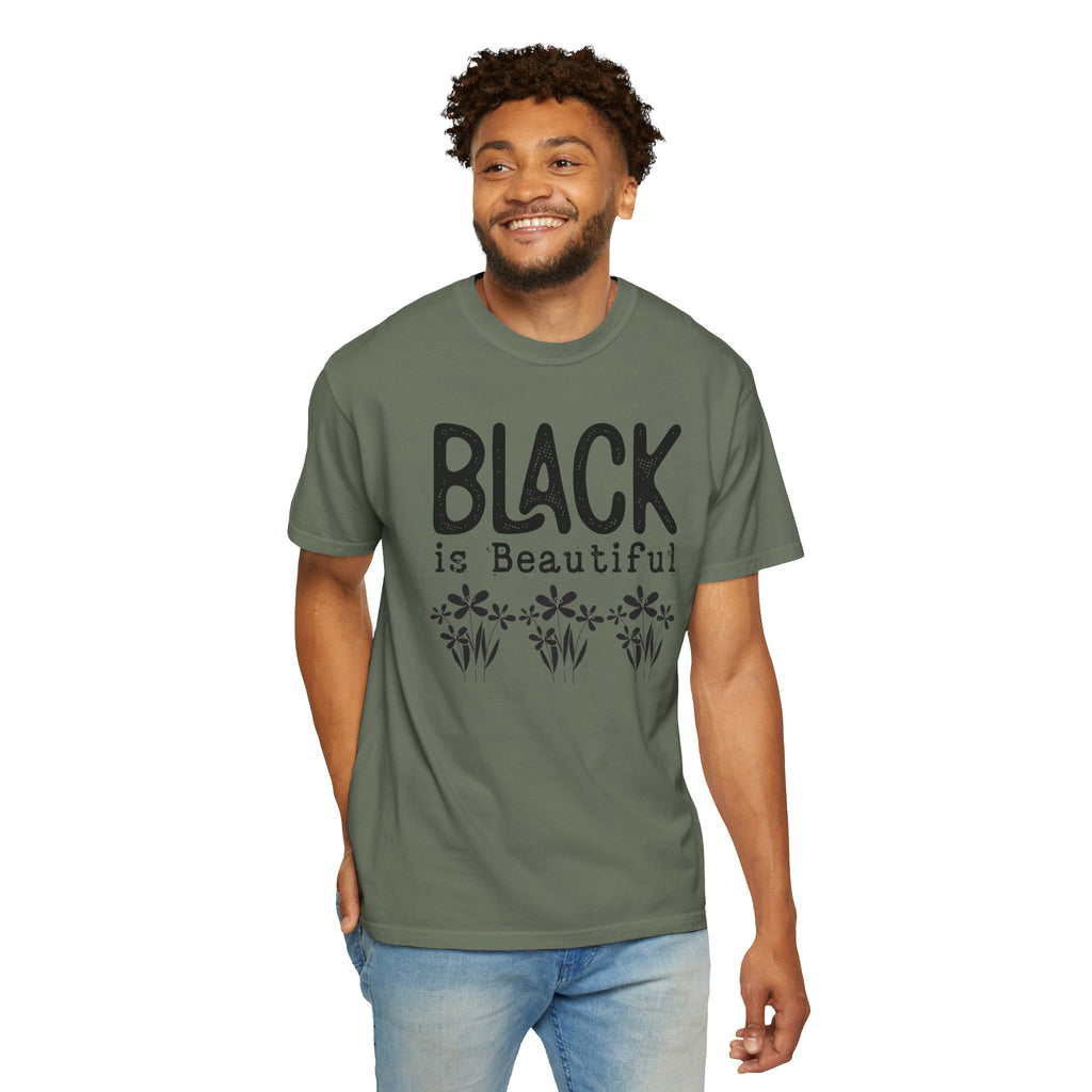 Black Is Beautiful Floral T-Shirt