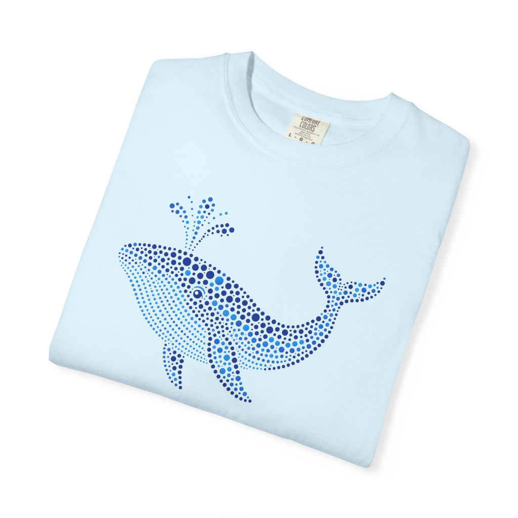 Blue Horizon Whale™ | Coastal Summer Graphic Tee