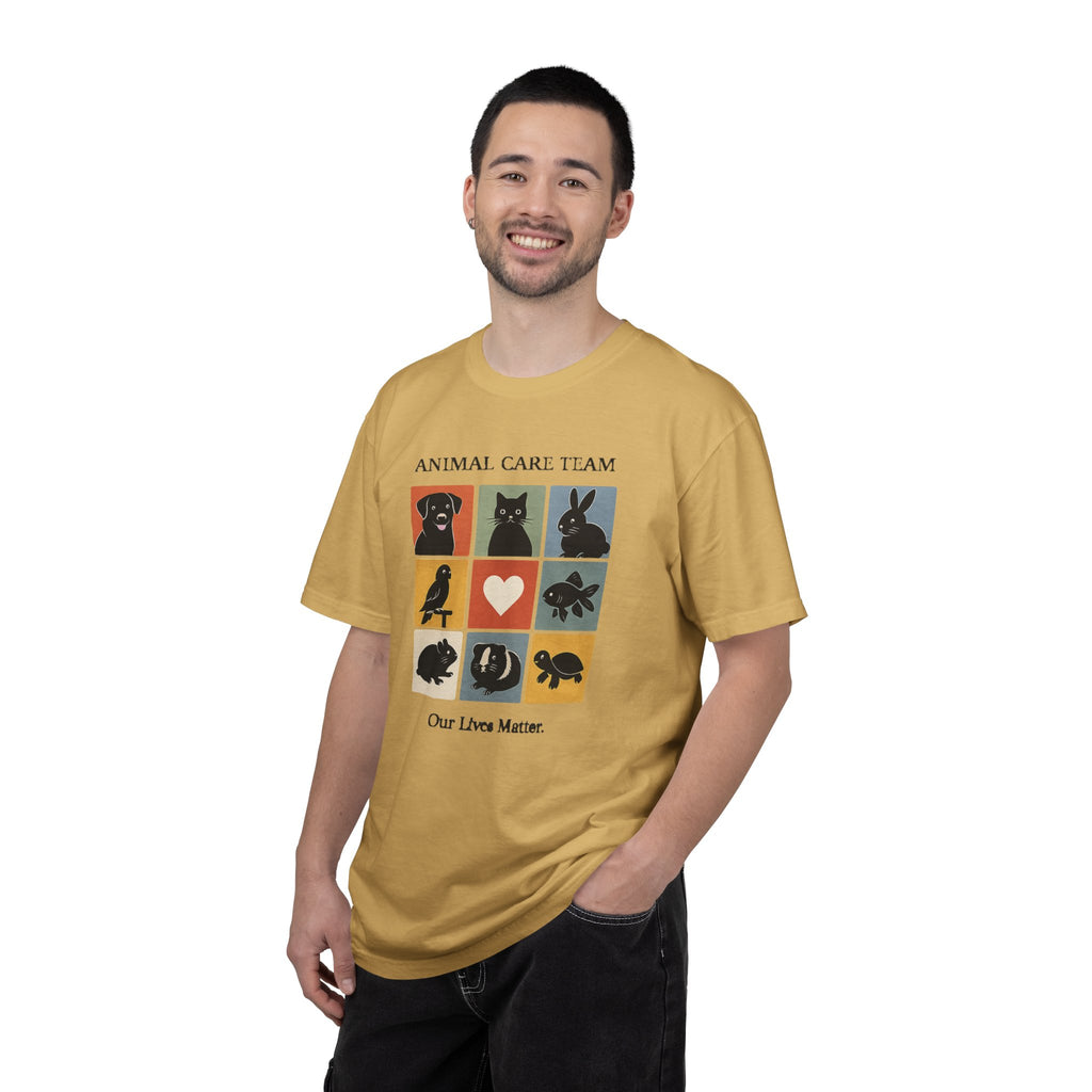 Animal Care Team T-Shirt — 'Our Lives Matter' Pet Rescue Tee