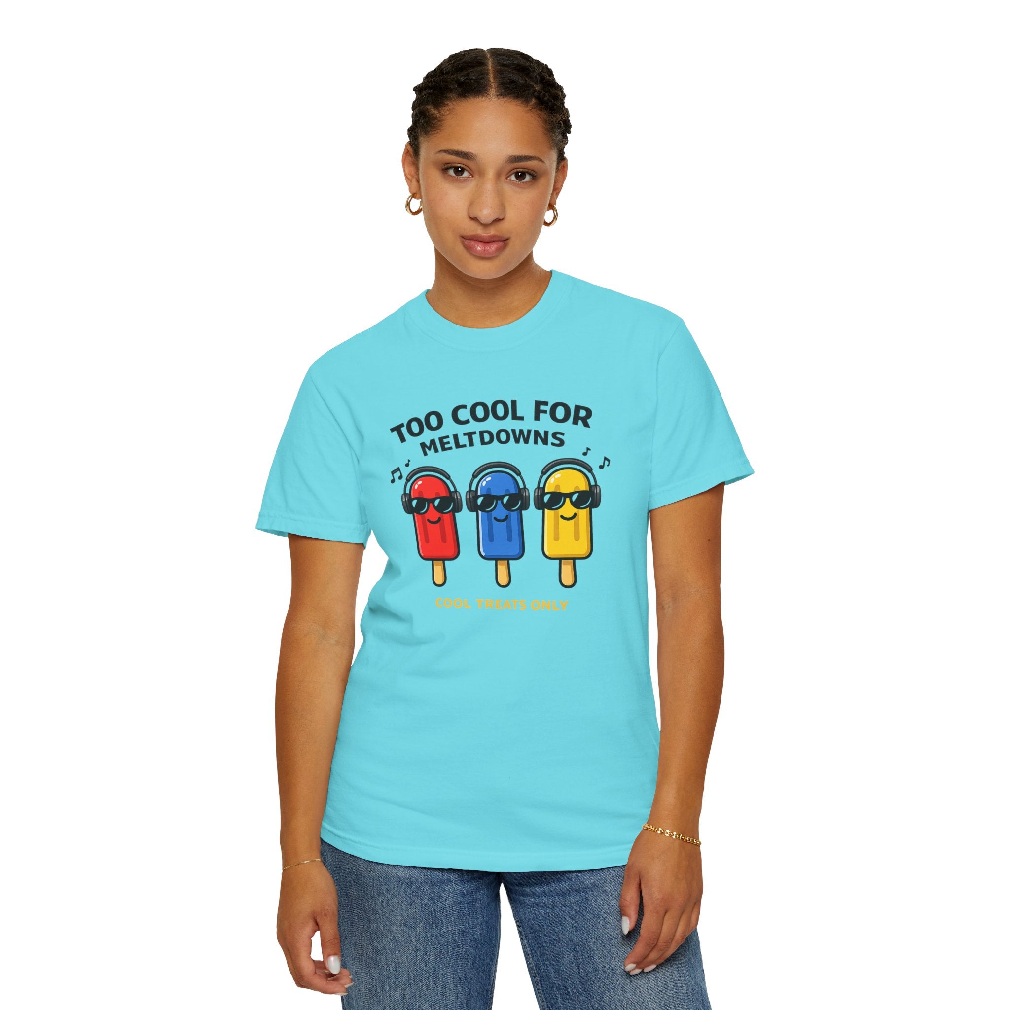 3 Popsicles:Too Cool For Meltdowns GraphicT-Shirt