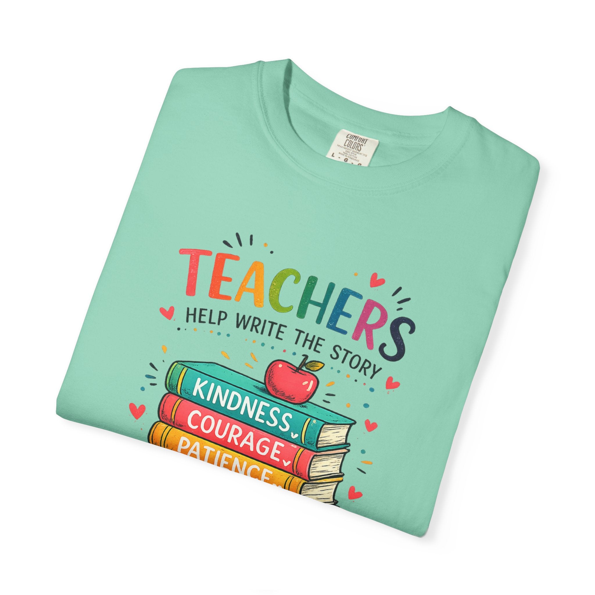 Teachers Help Write the Story Personalized Teacher T-Shirt™ | Custom Name Back | Premium Teacher Gift