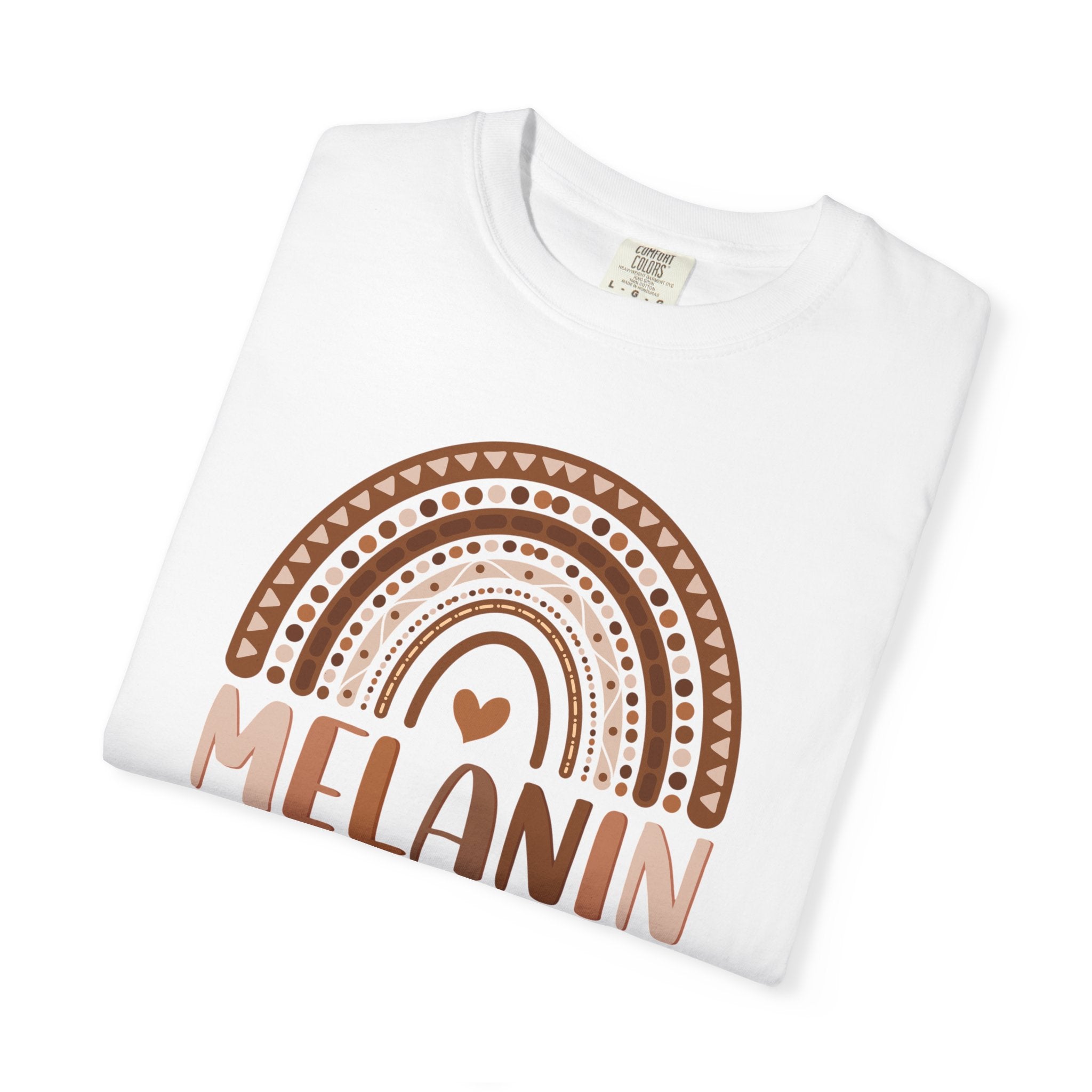 Melanin Glow Rainbow Tee