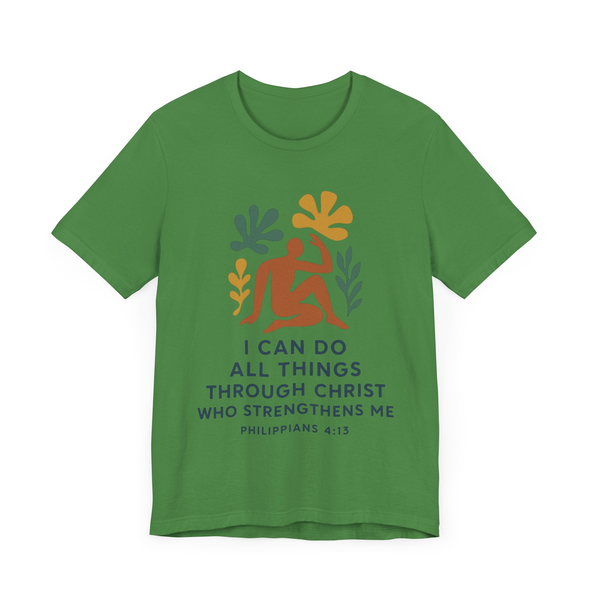 I Can Do All Things Through Christ Who Strengthens Me Matisse style Tee