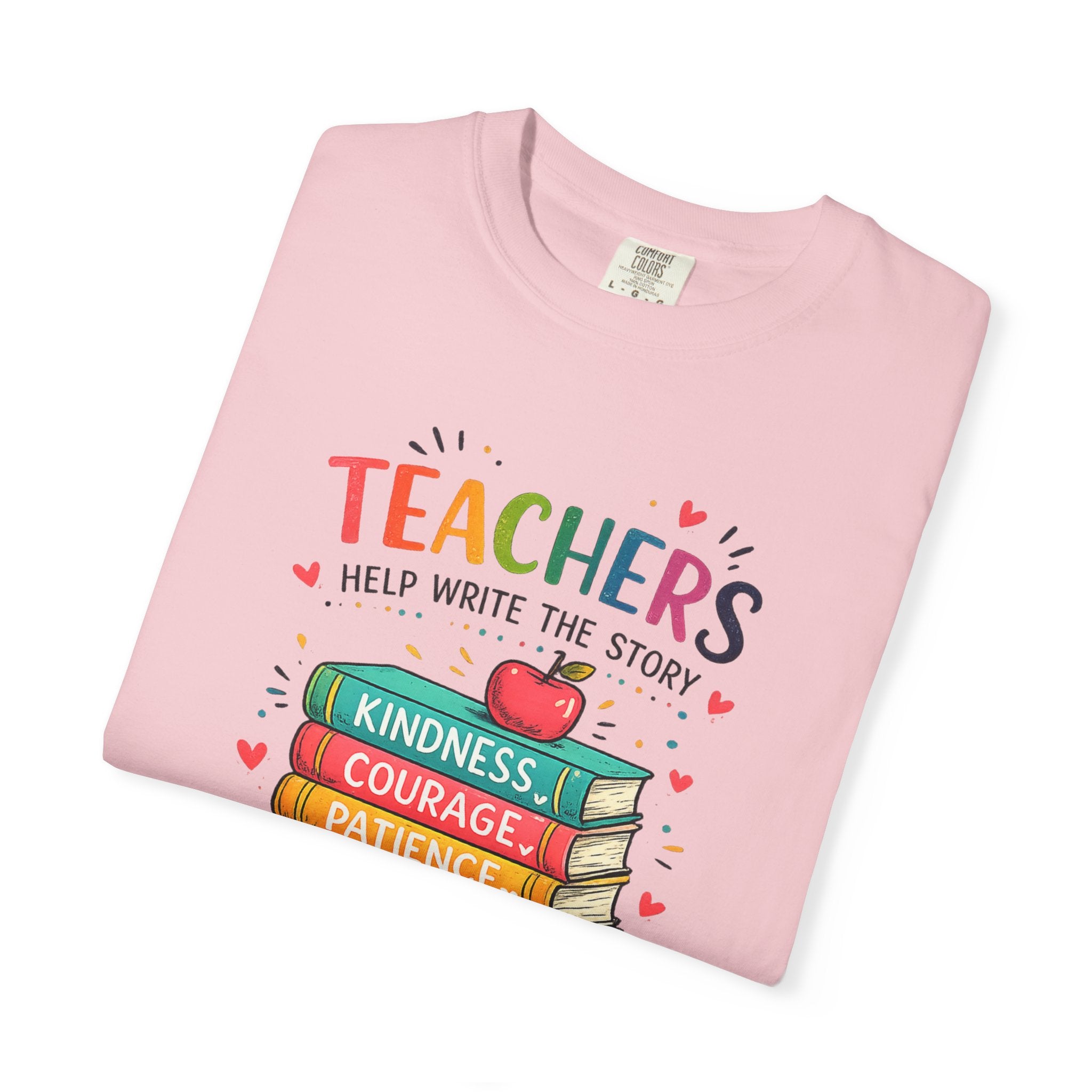 Teachers Help Write the Story Personalized Teacher T-Shirt™ | Custom Name Back | Premium Teacher Gift