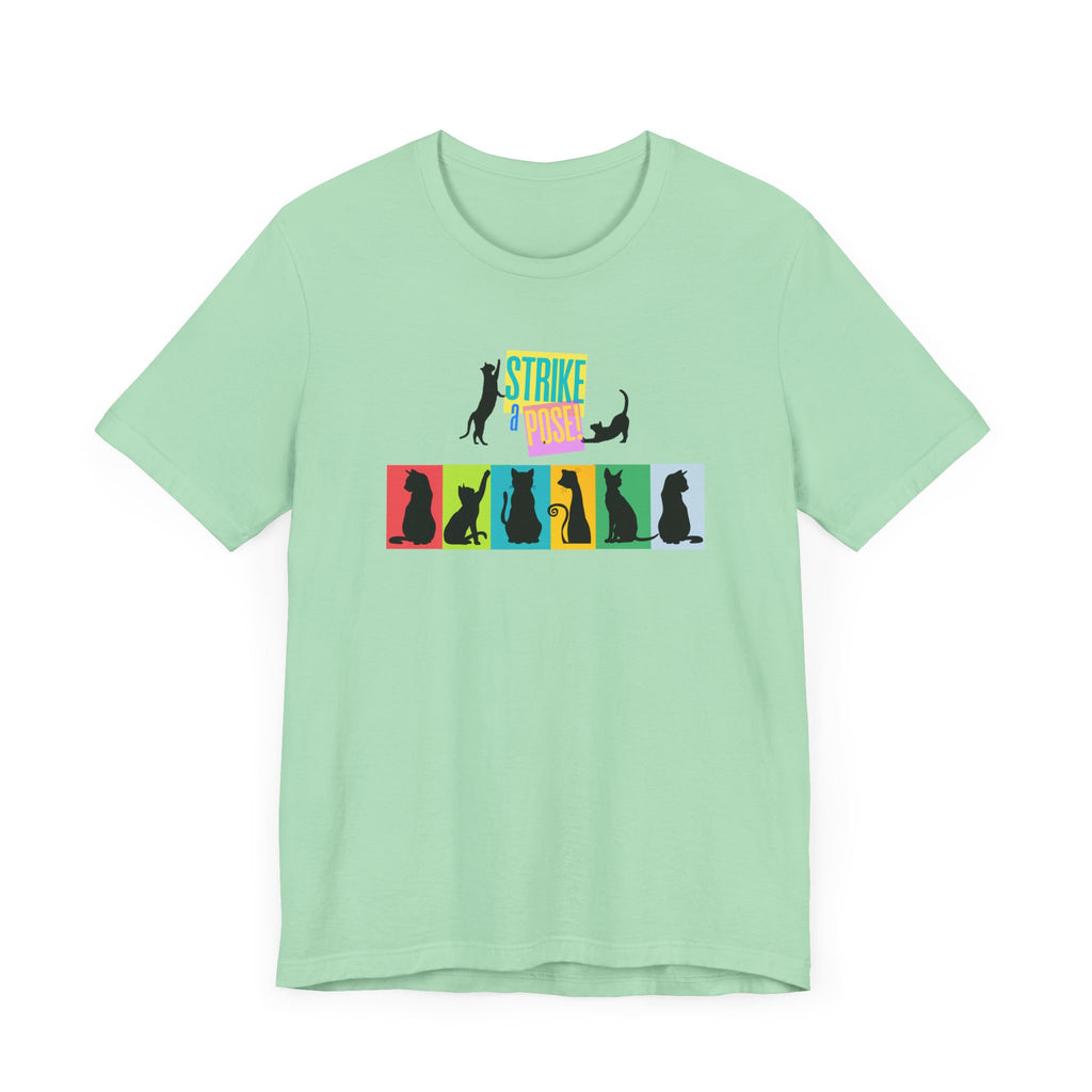Cat Silhouette Vogue T-shirt