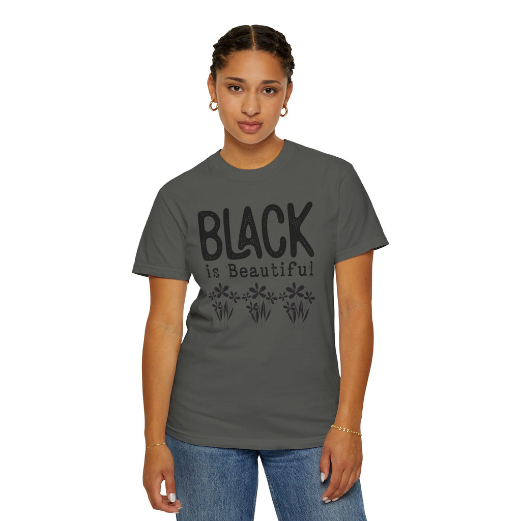 Black Is Beautiful Floral T-Shirt