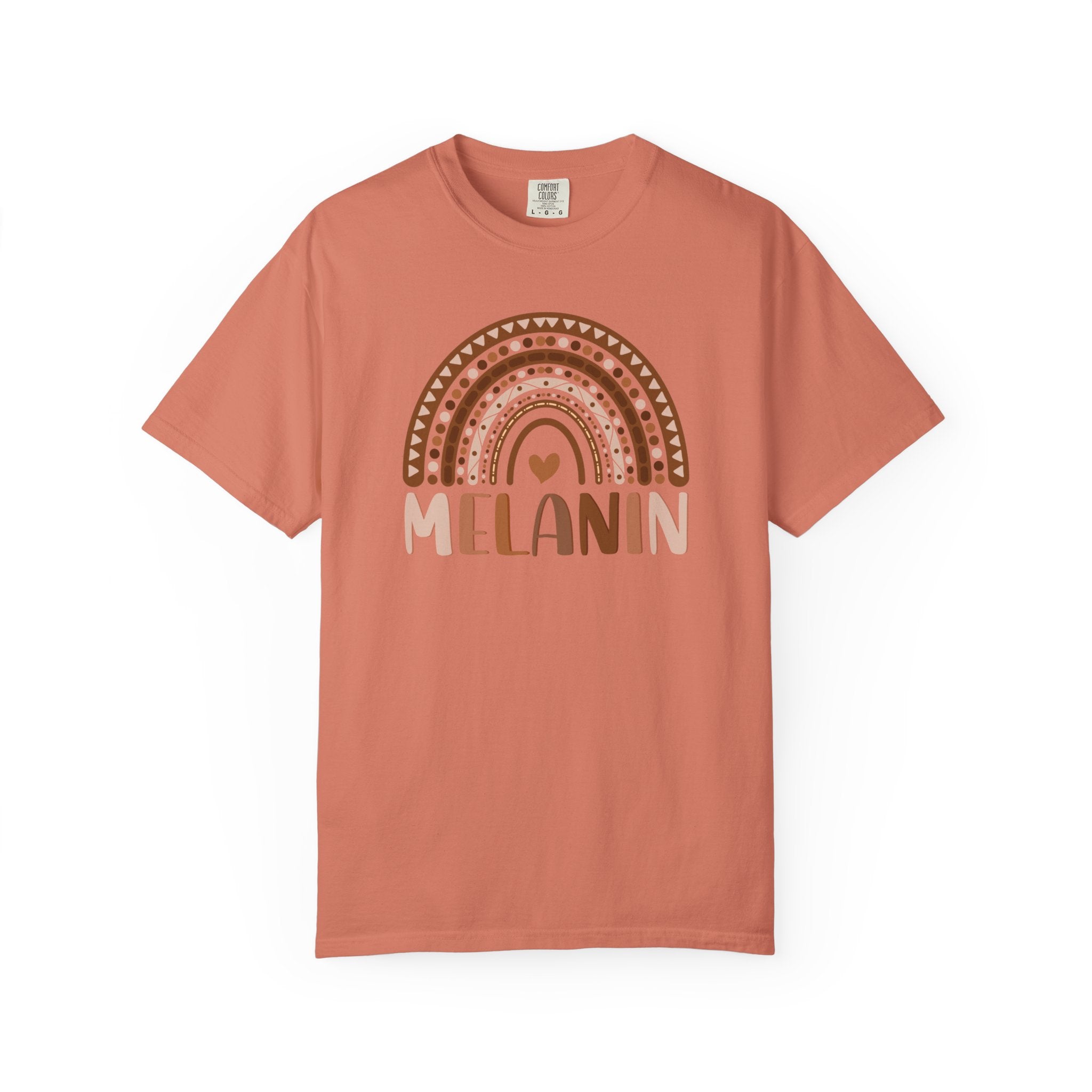 Melanin Glow Rainbow Tee