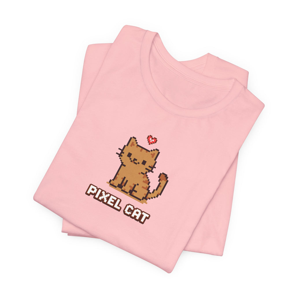 Pixel Cat T‑Shirt — Retro 8‑Bit Kitty Graphic Tee
