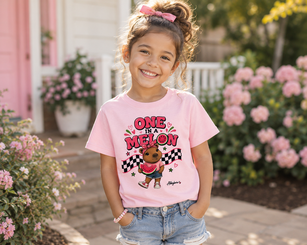 Abbybara — "One in a Melon" Watermelon Tee