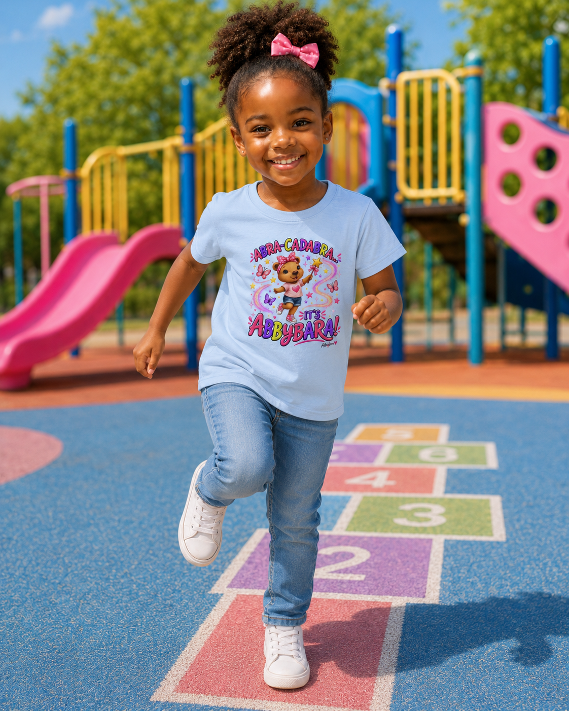 Abbybara™ “Abra-Cadabra… It’s Abbybara!” Girls’ T-Shirt