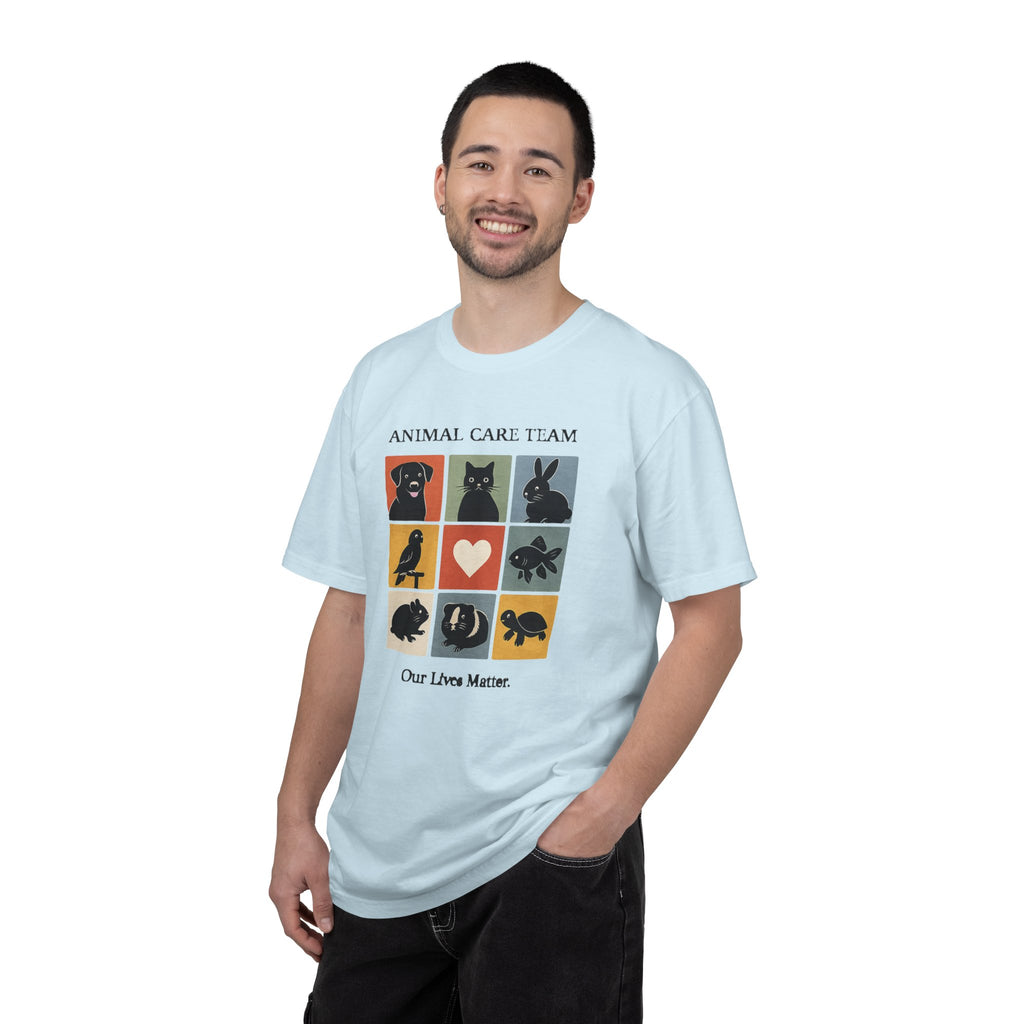 Animal Care Team T-Shirt — 'Our Lives Matter' Pet Rescue Tee