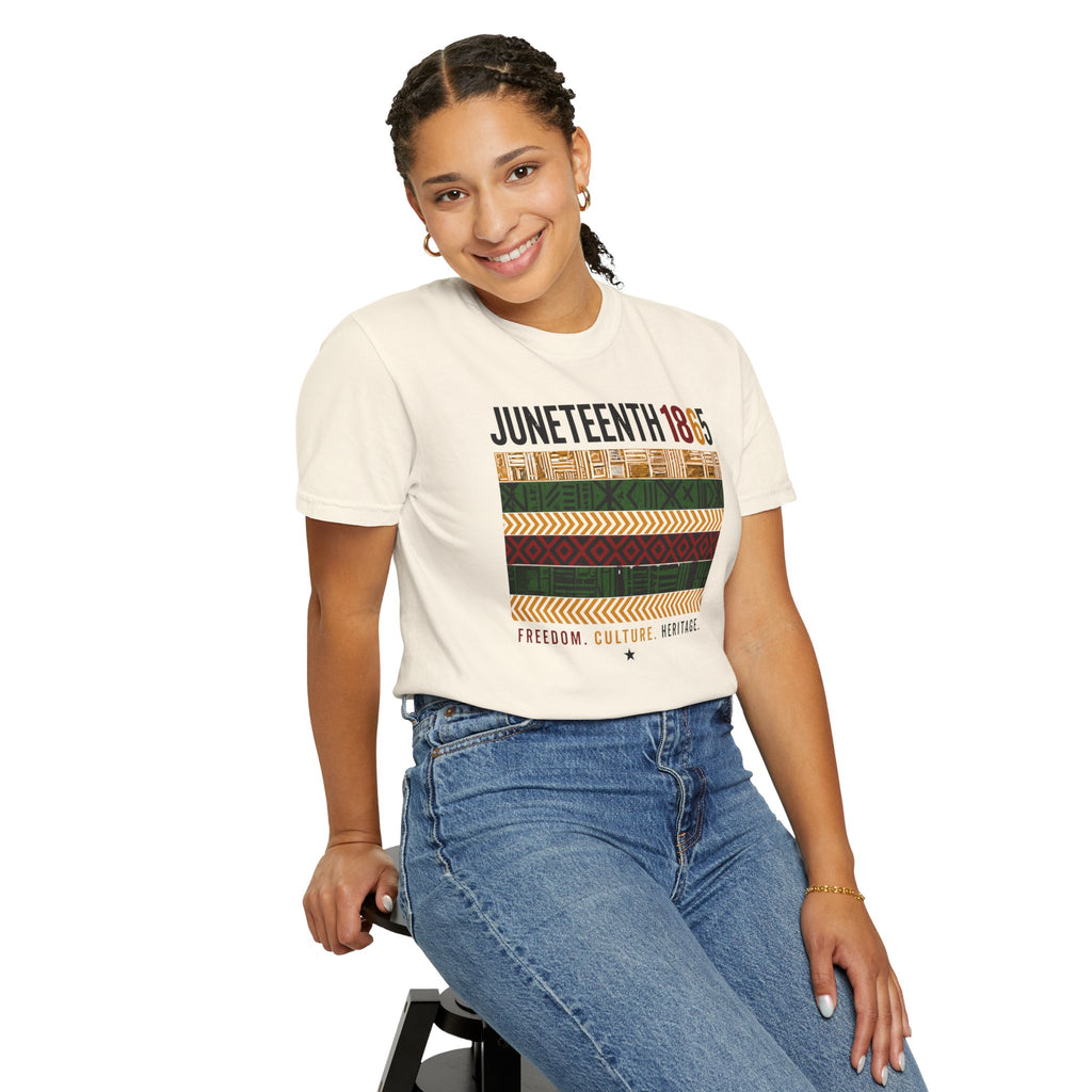 Juneteenth 1865 Graphic T-Shirt — Freedom, Culture & Heritage Tee