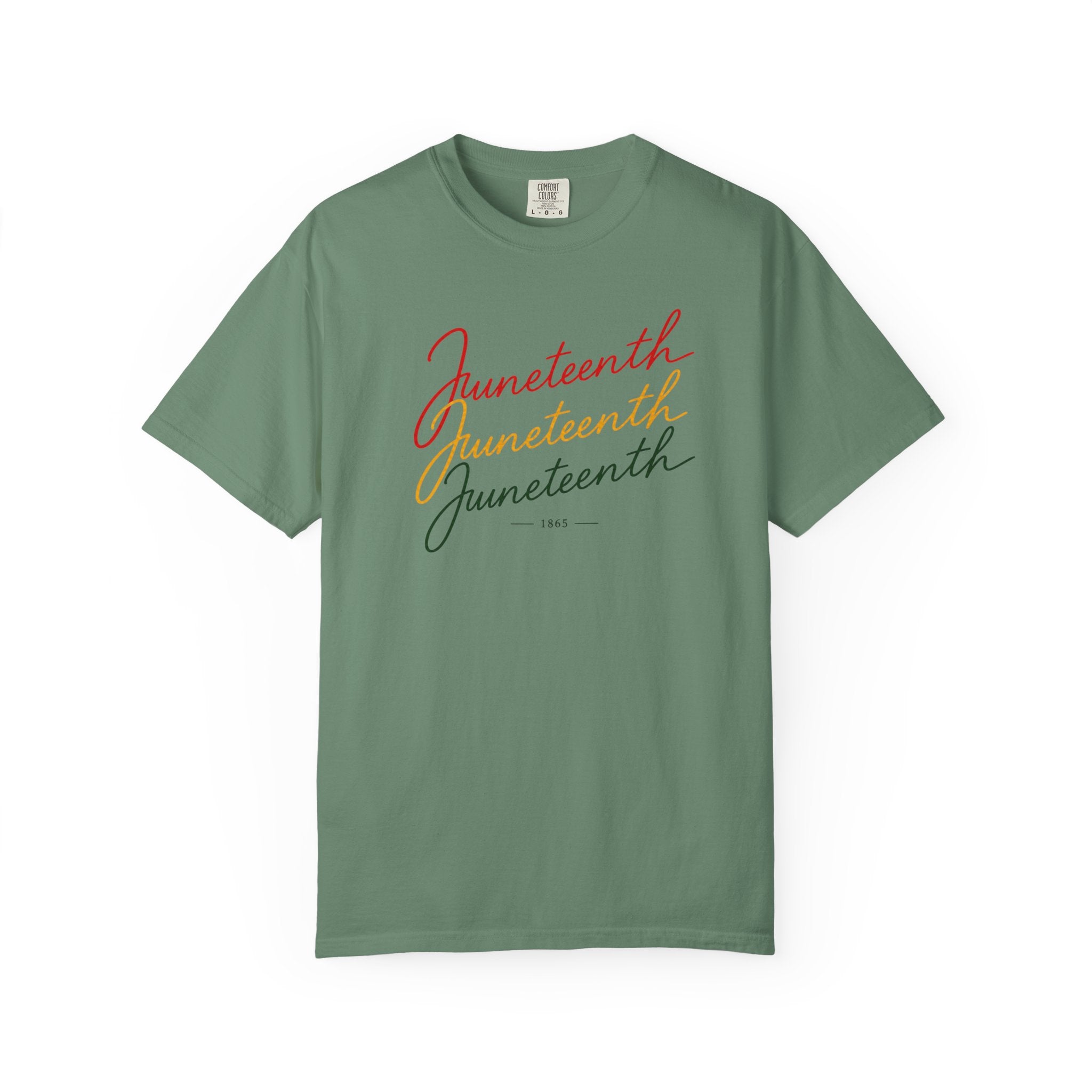 Juneteenth Script T-Shirt — Juneteenth Celebration Tee