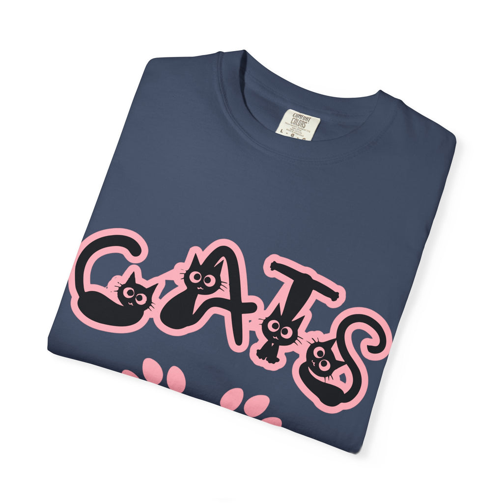 CATS Font Design Tee
