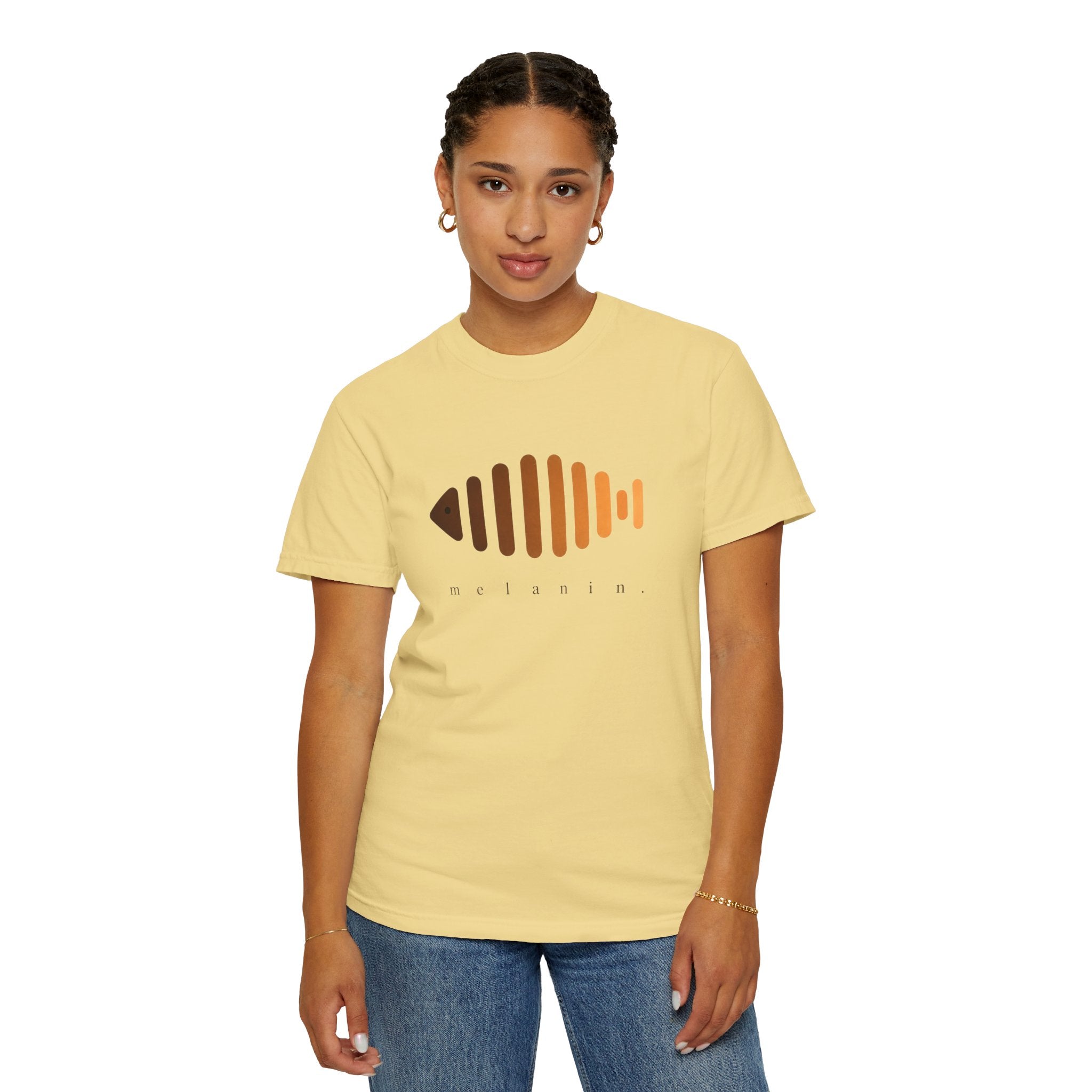 Melanin Coast Minimal Fish Tee