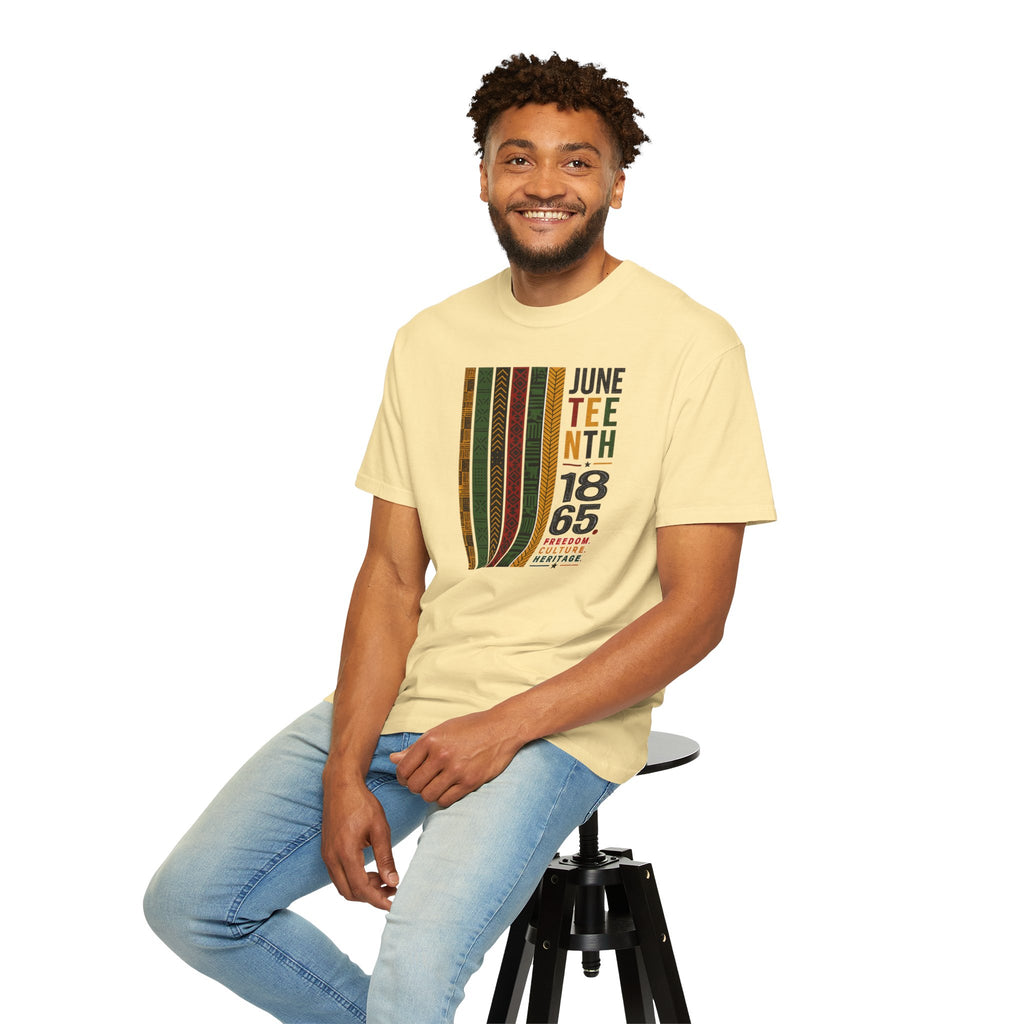 Juneteenth Heritage Stripes Tee