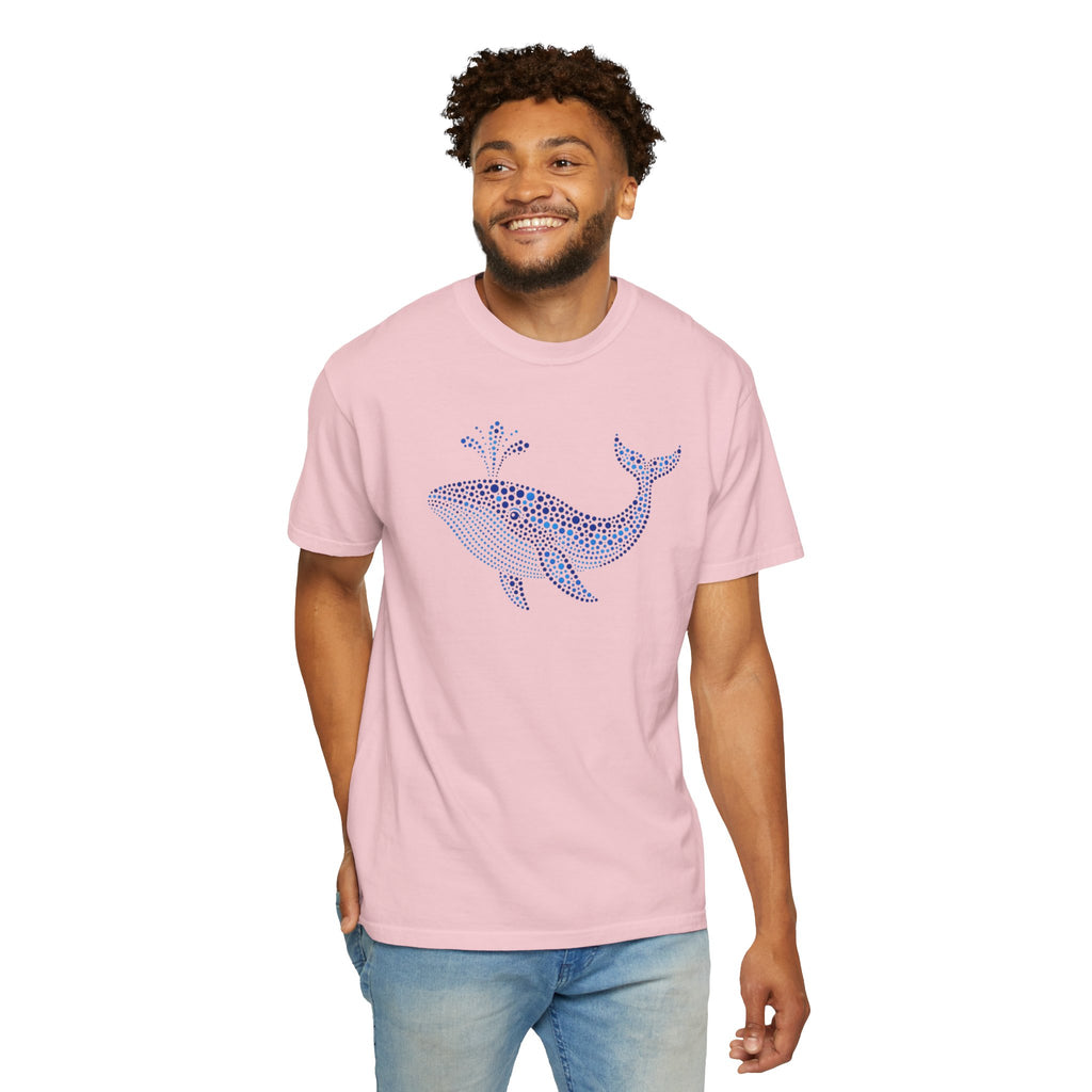 Blue Horizon Whale™ | Coastal Summer Graphic Tee