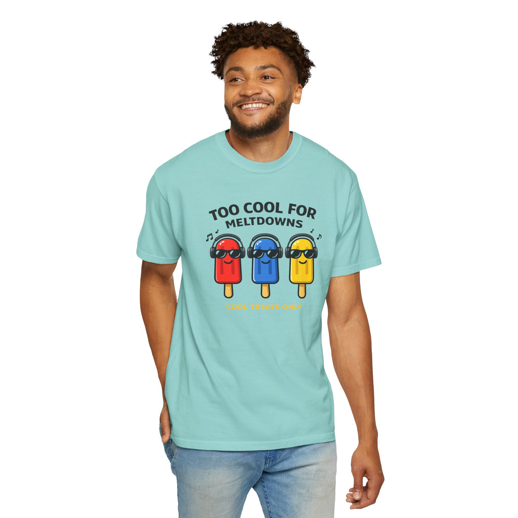 3 Popsicles:Too Cool For Meltdowns GraphicT-Shirt