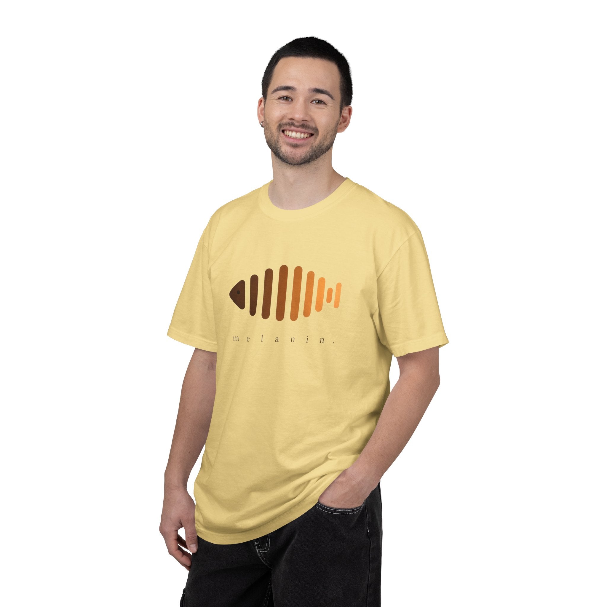 Melanin Coast Minimal Fish Tee
