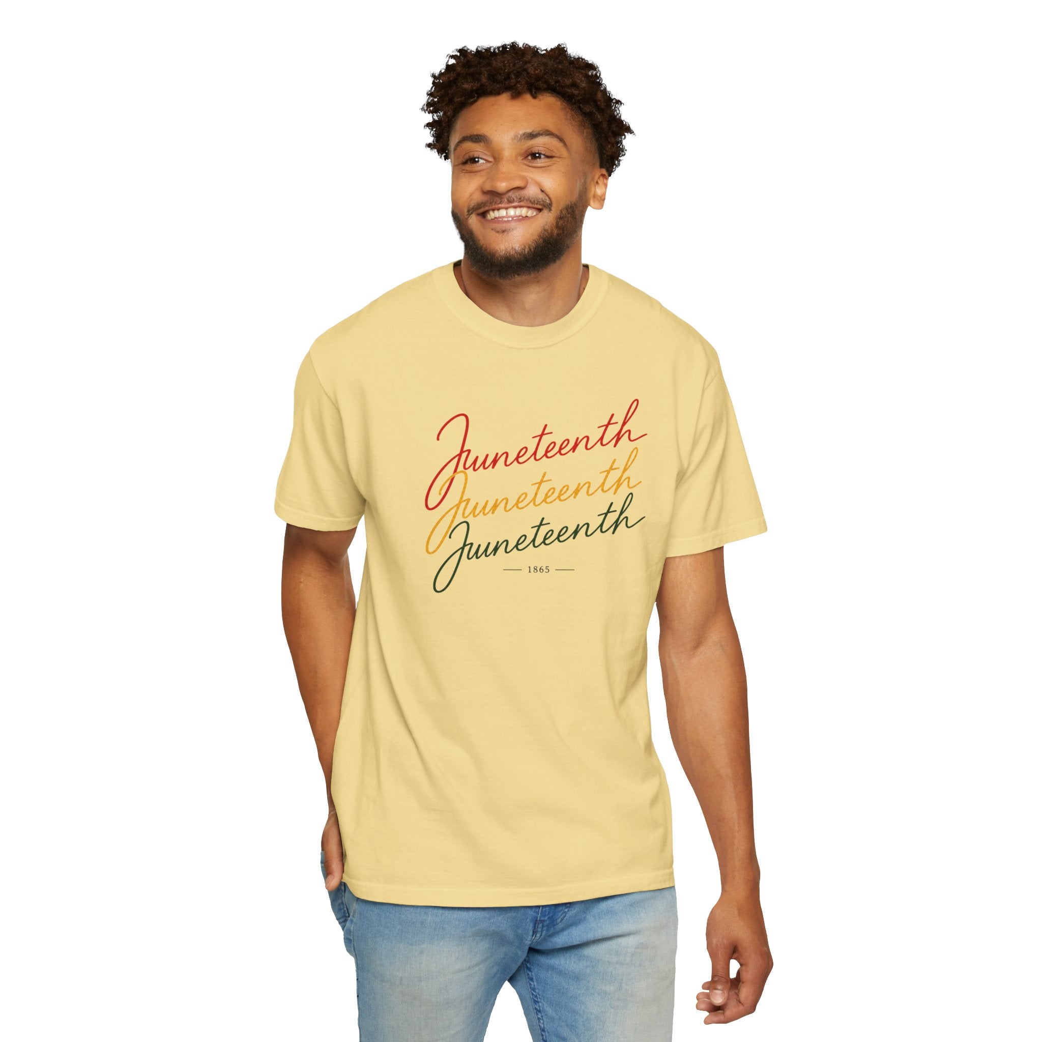Juneteenth Script T-Shirt — Juneteenth Celebration Tee