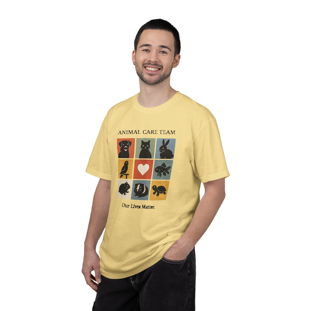 Animal Care Team T-Shirt — 'Our Lives Matter' Pet Rescue Tee