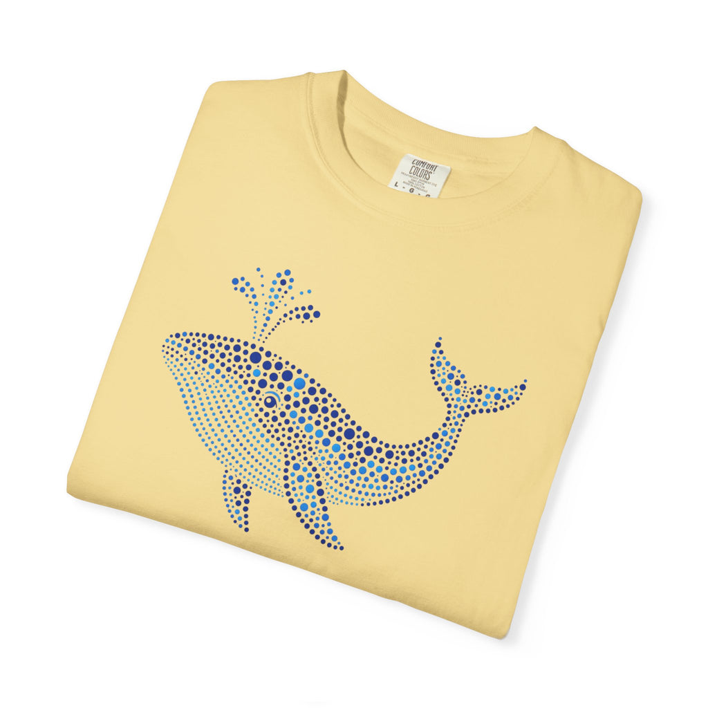 Blue Horizon Whale™ | Coastal Summer Graphic Tee