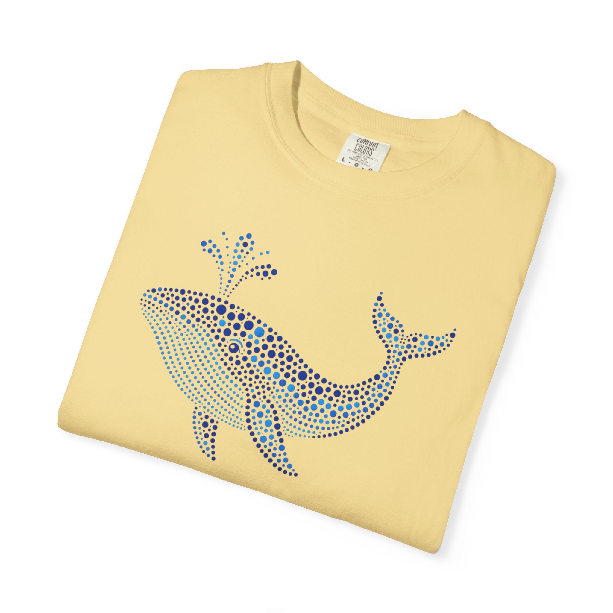 Blue Horizon Whale™ | Coastal Summer Graphic Tee
