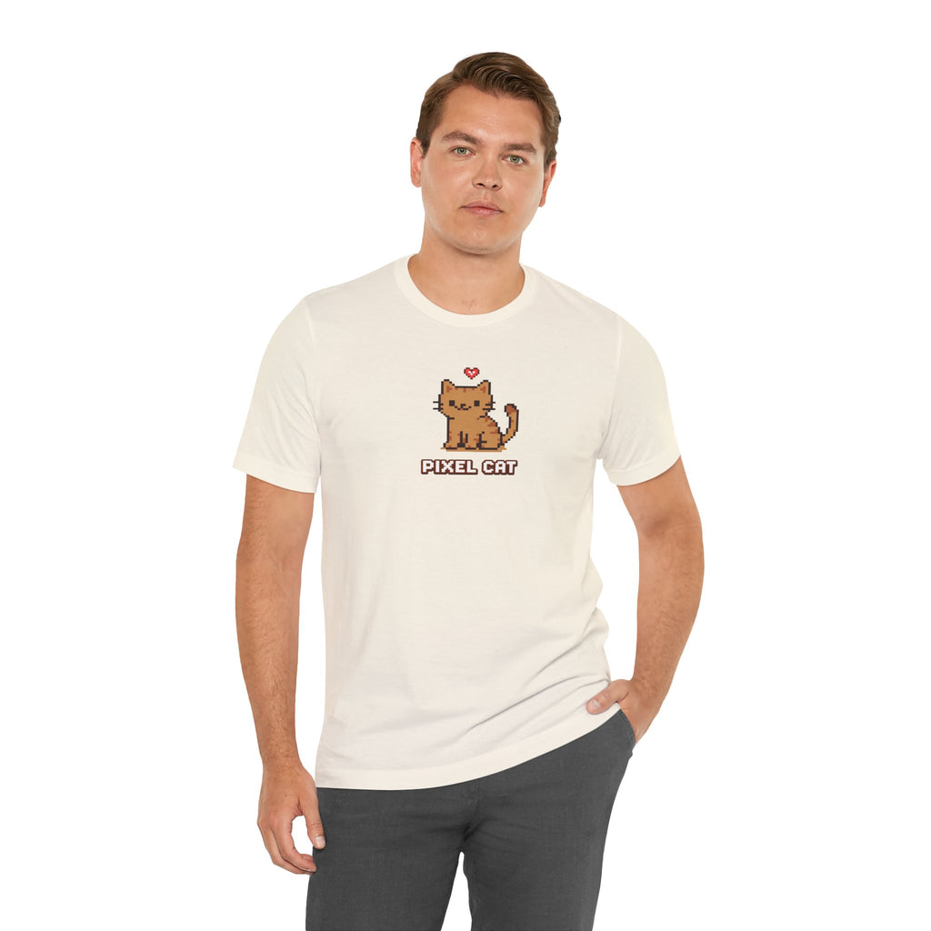 Pixel Cat T‑Shirt — Retro 8‑Bit Kitty Graphic Tee