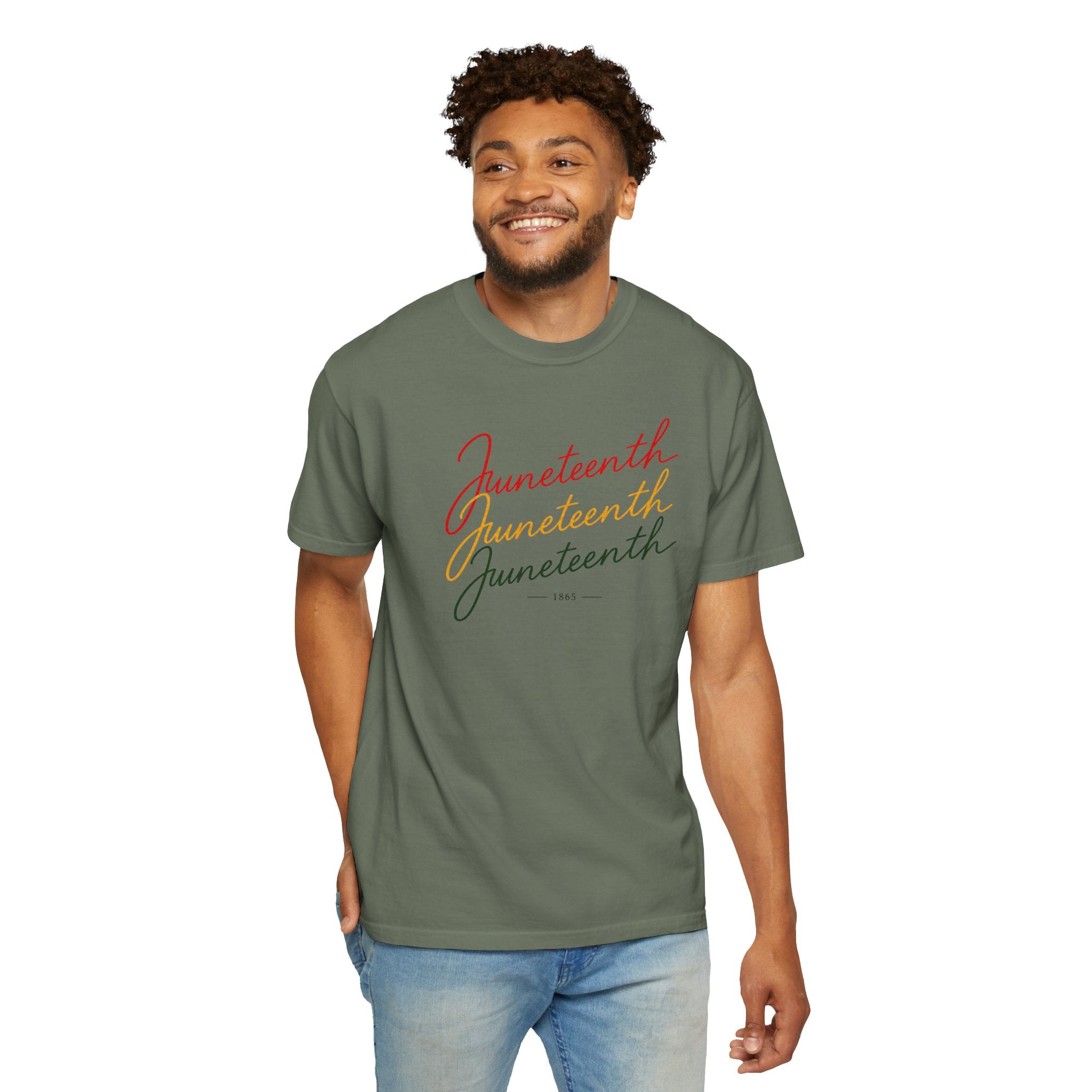 Juneteenth Script T-Shirt — Juneteenth Celebration Tee