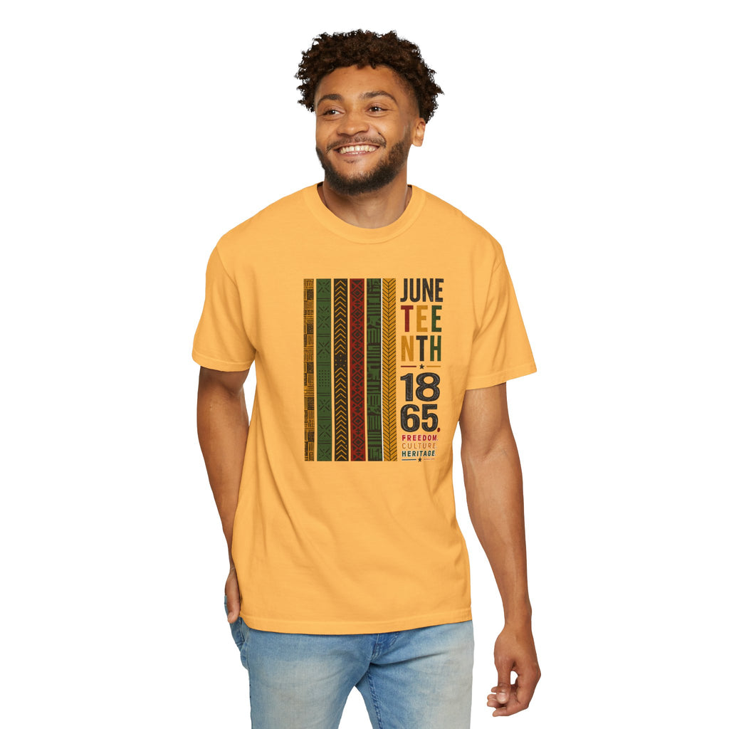Juneteenth Heritage Stripes Tee
