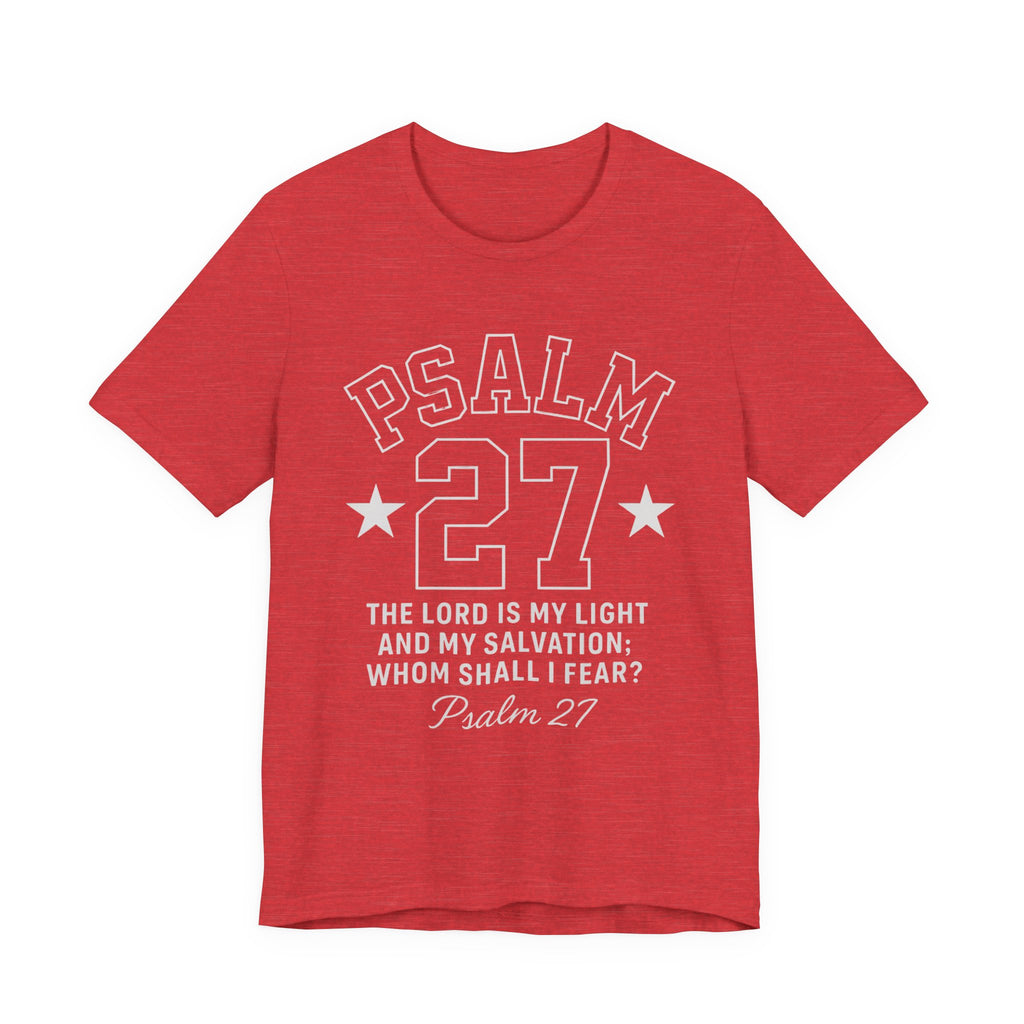 PSALM 27 Black Sporty Tee