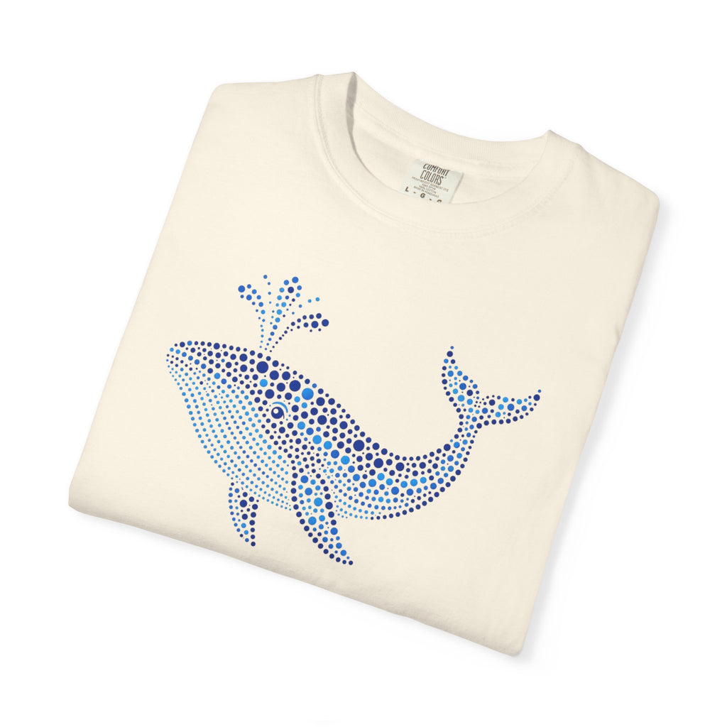 Blue Horizon Whale™ | Coastal Summer Graphic Tee