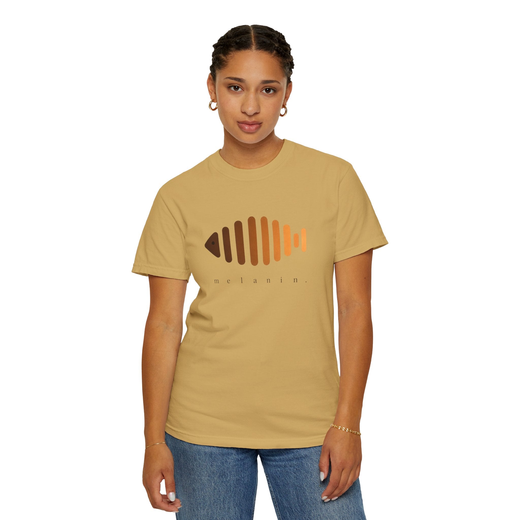 Melanin Coast Minimal Fish Tee
