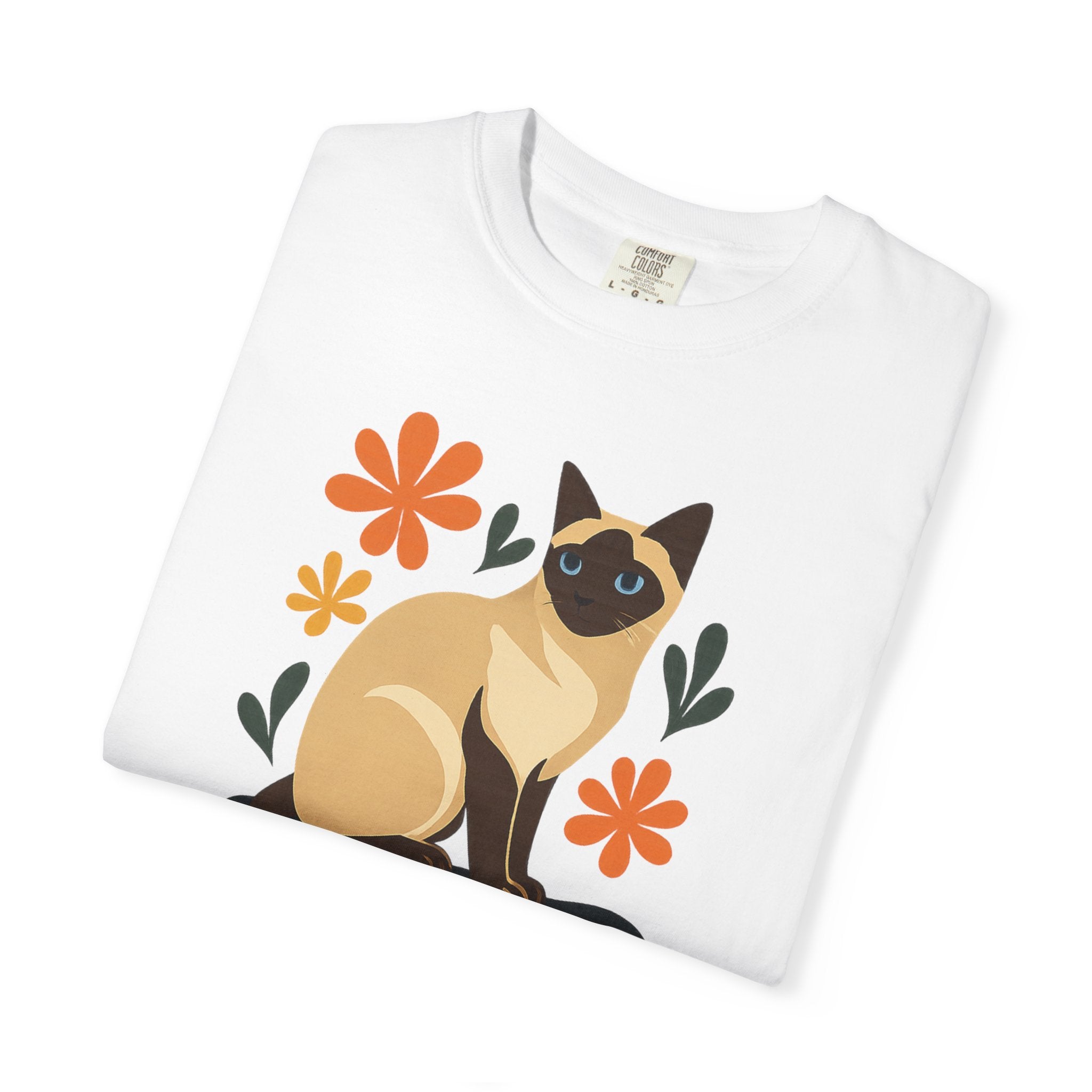 Fearfully and Purr-fectly Made™ Siamese Cat Tee