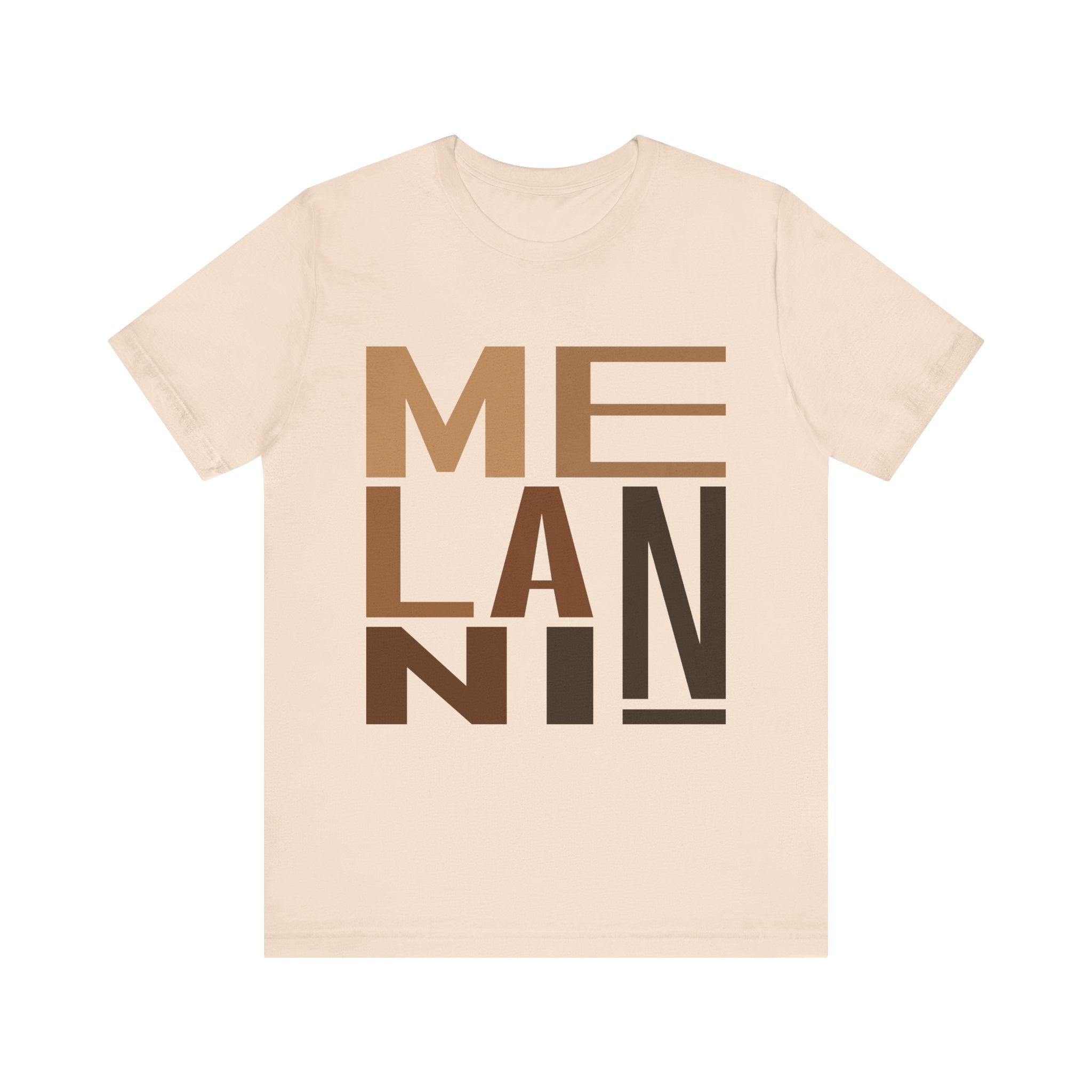 Melanin Text Art Tee