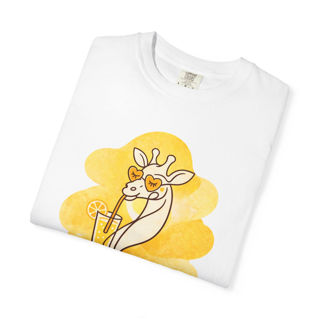 Sippin' Pretty Giraffe T-Shirt