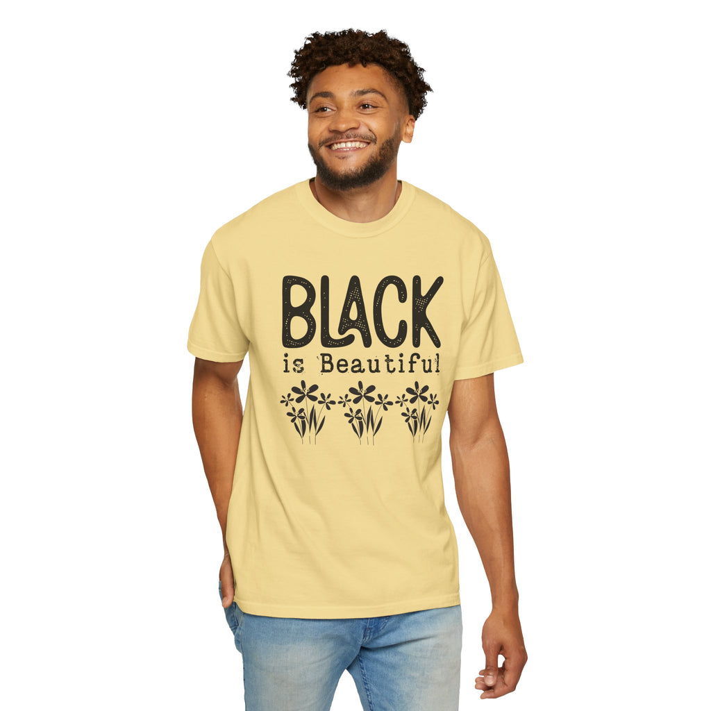 Black Is Beautiful Floral T-Shirt