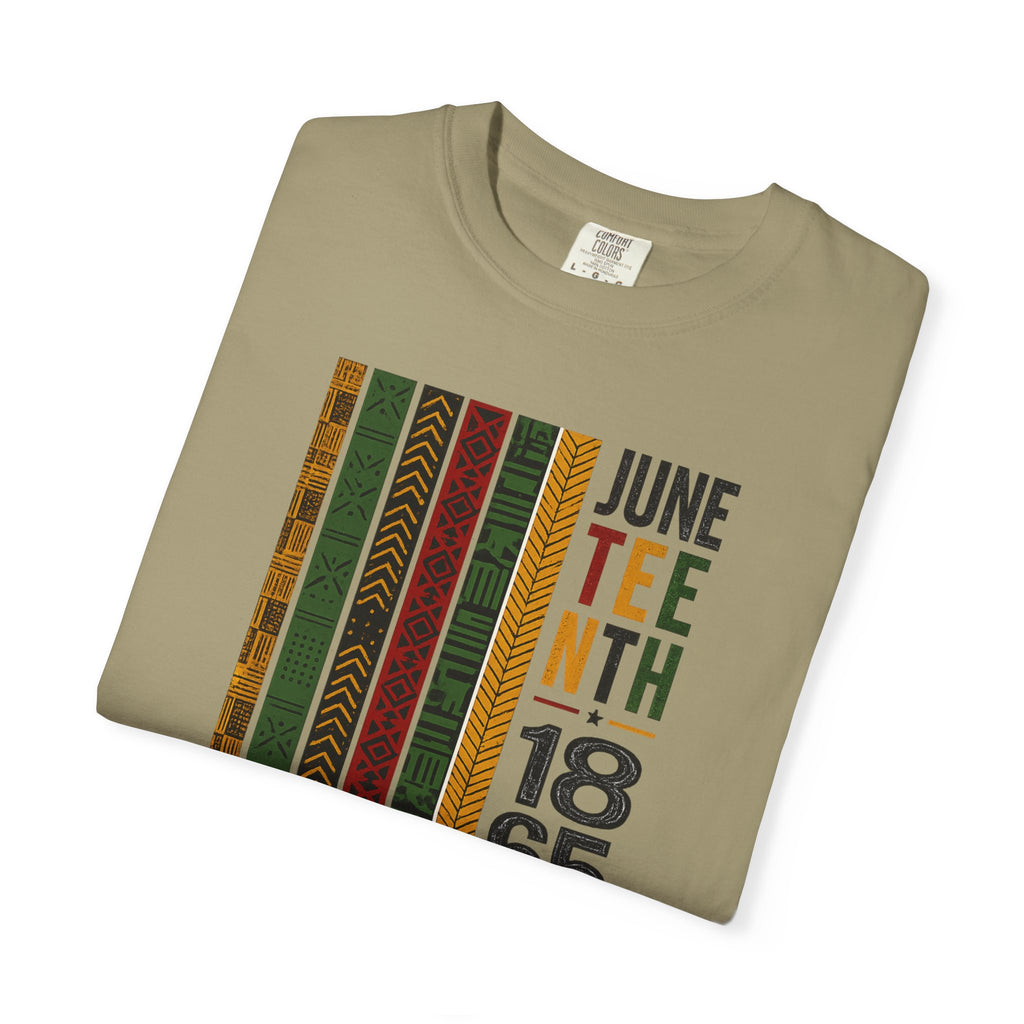 Juneteenth Heritage Stripes Tee