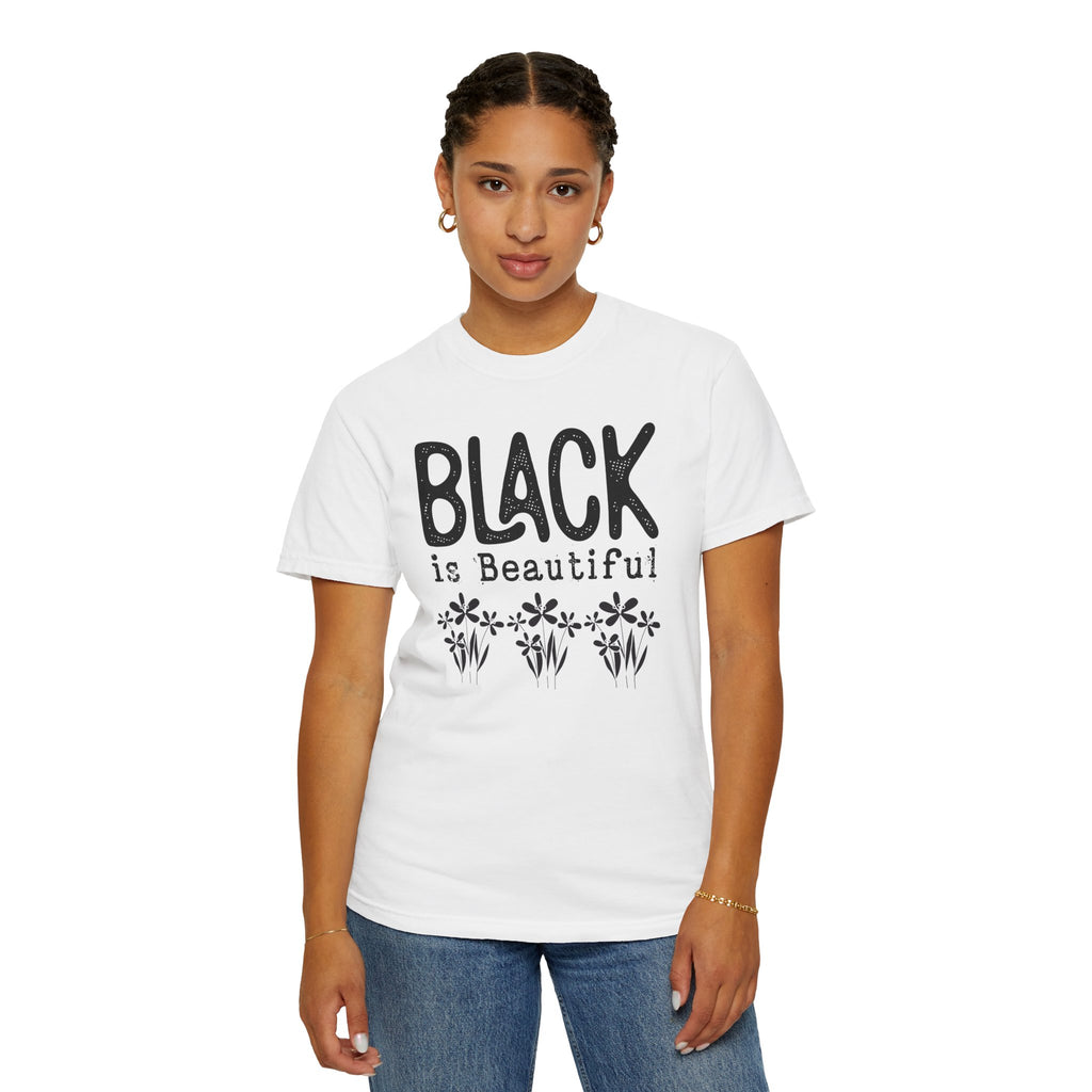 Black Is Beautiful Floral T-Shirt