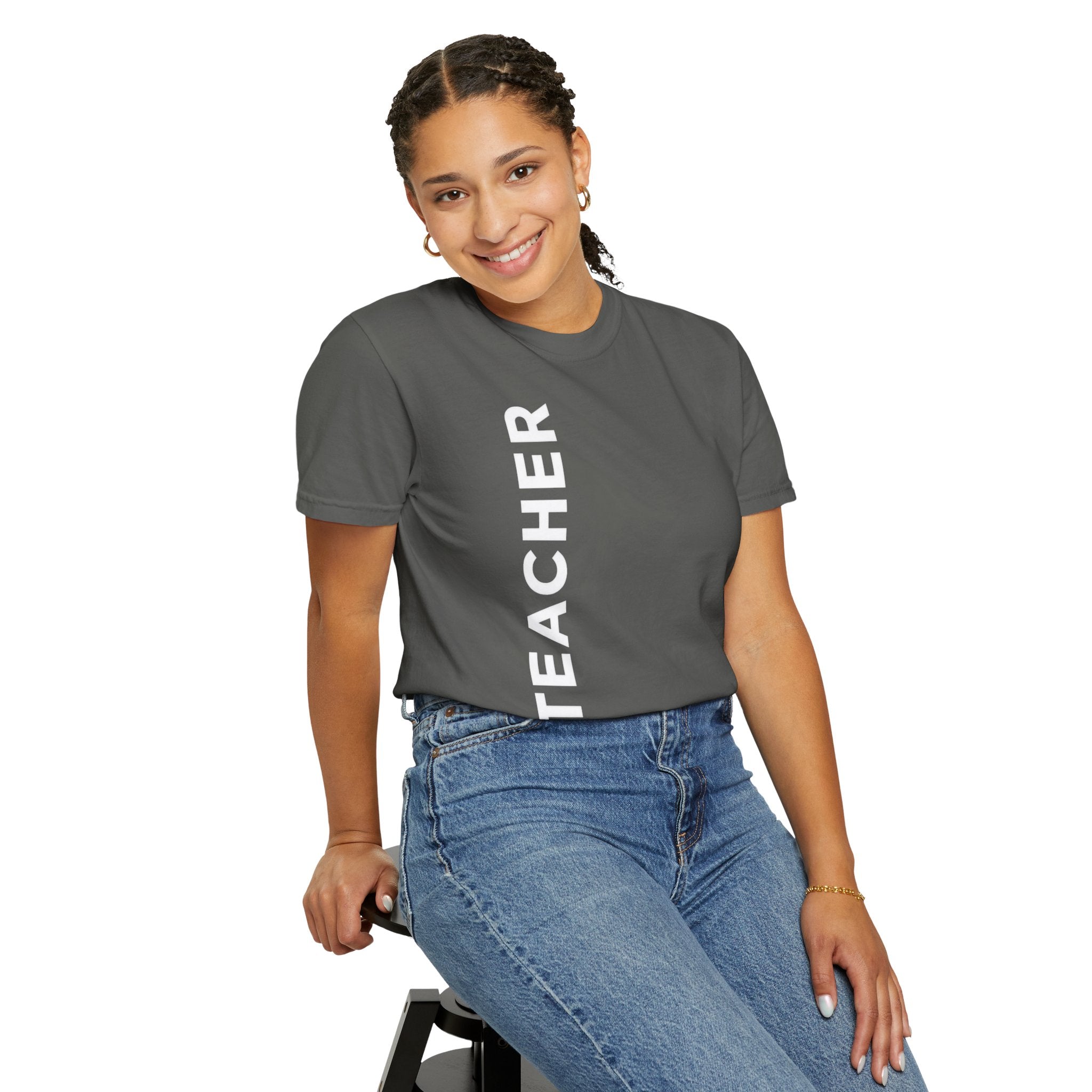 School Anthem™ Teacher Tee | Custom School Staff Shirt with School Name