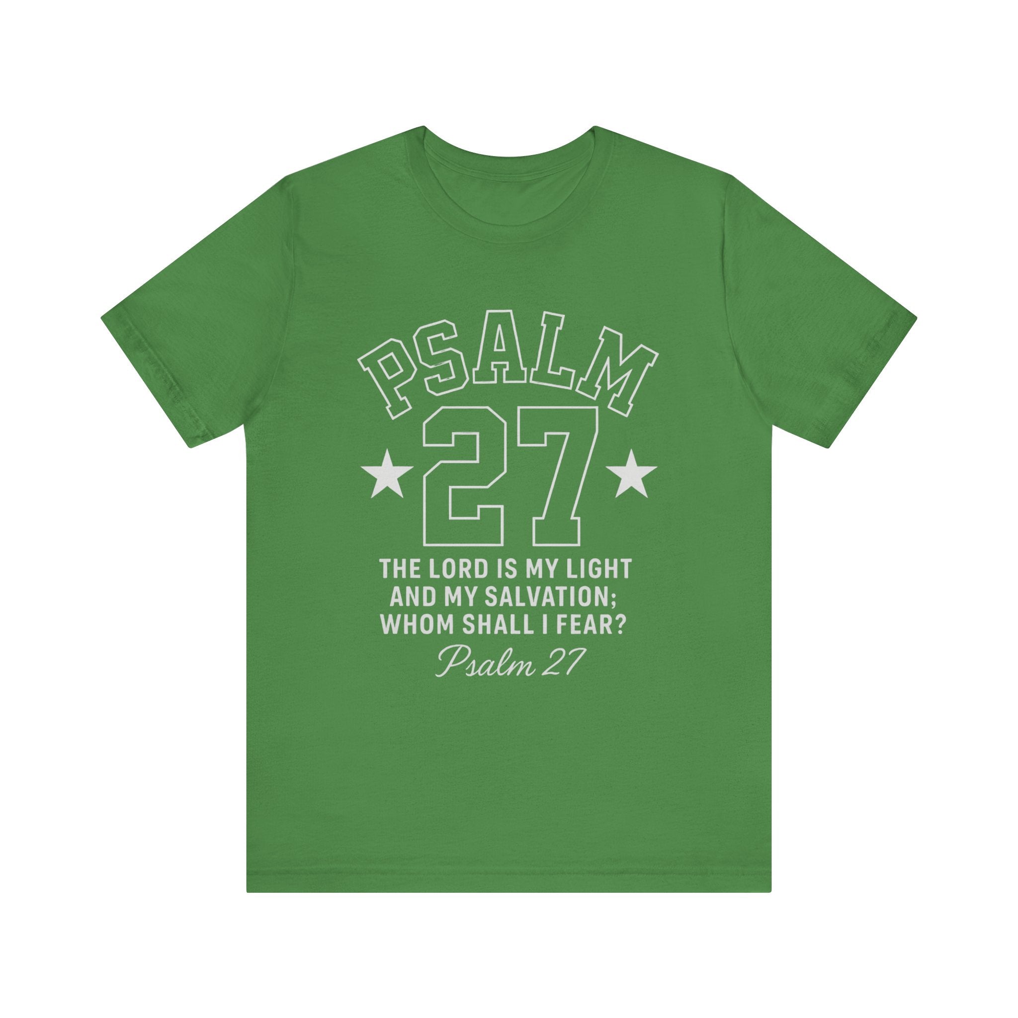 PSALM 27 Black Sporty Tee