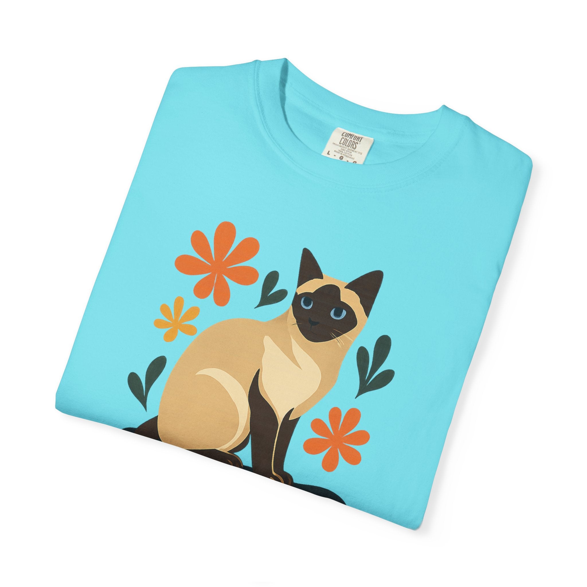 Fearfully and Purr-fectly Made™ Siamese Cat Tee