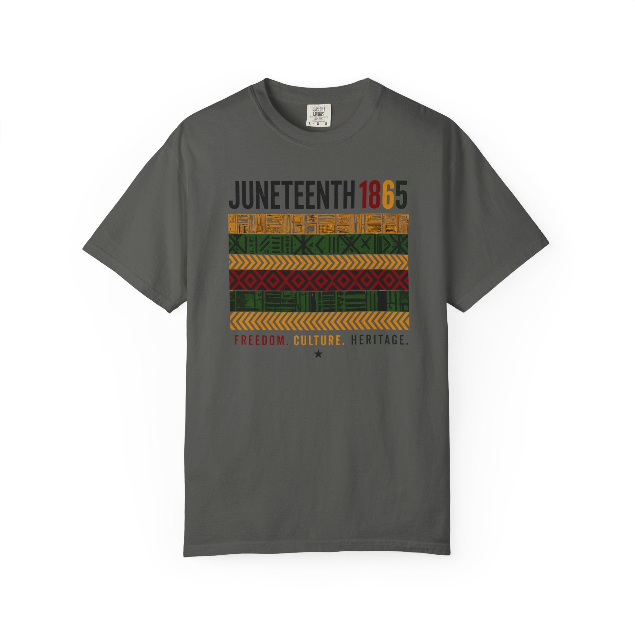 Juneteenth 1865 Graphic T-Shirt — Freedom, Culture & Heritage Tee